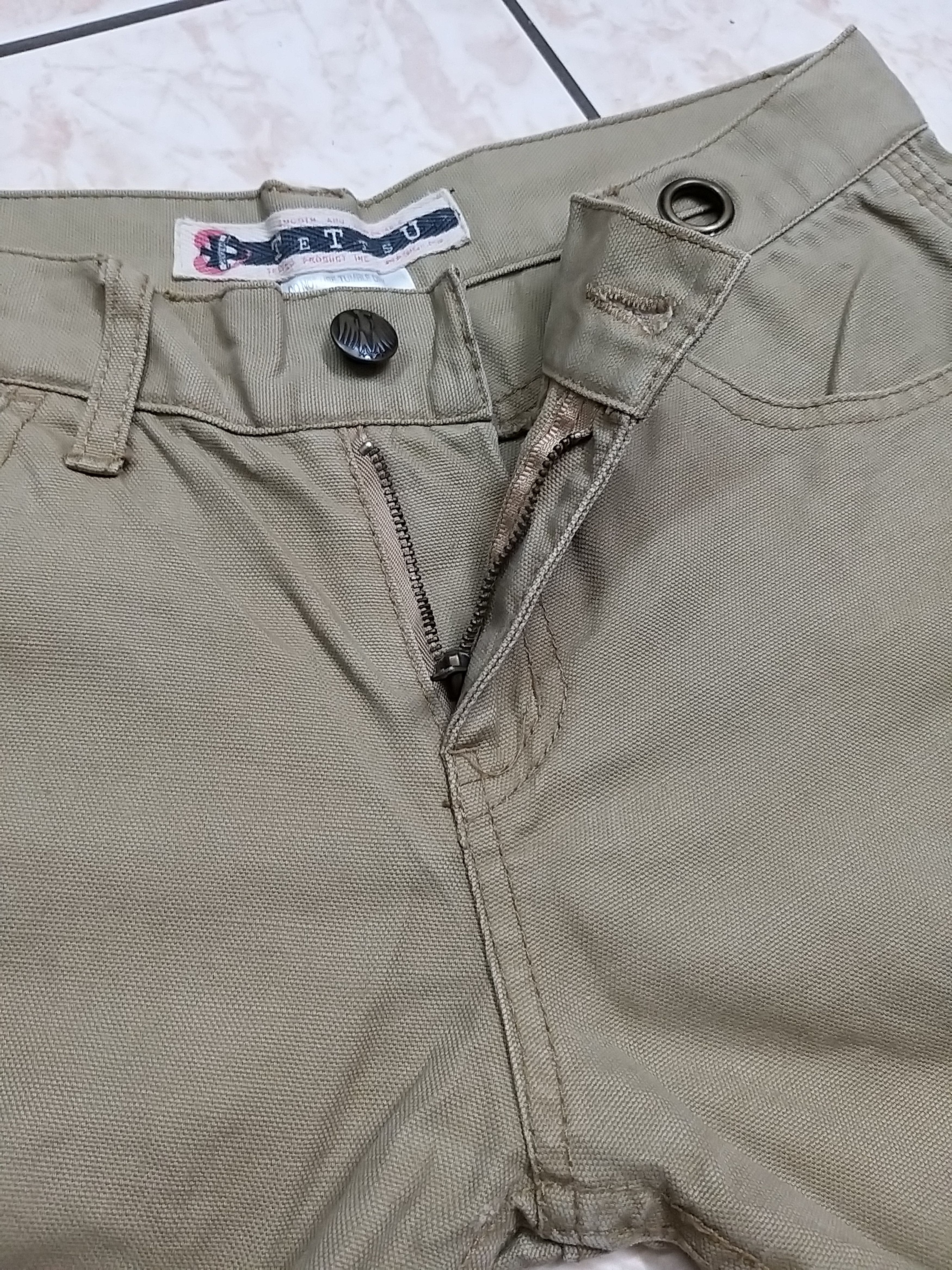 Japanese Brand JAPANESE CULTURE "TETTSU" FLARE CARGO PANT Size US 29 - 6 Thumbnail