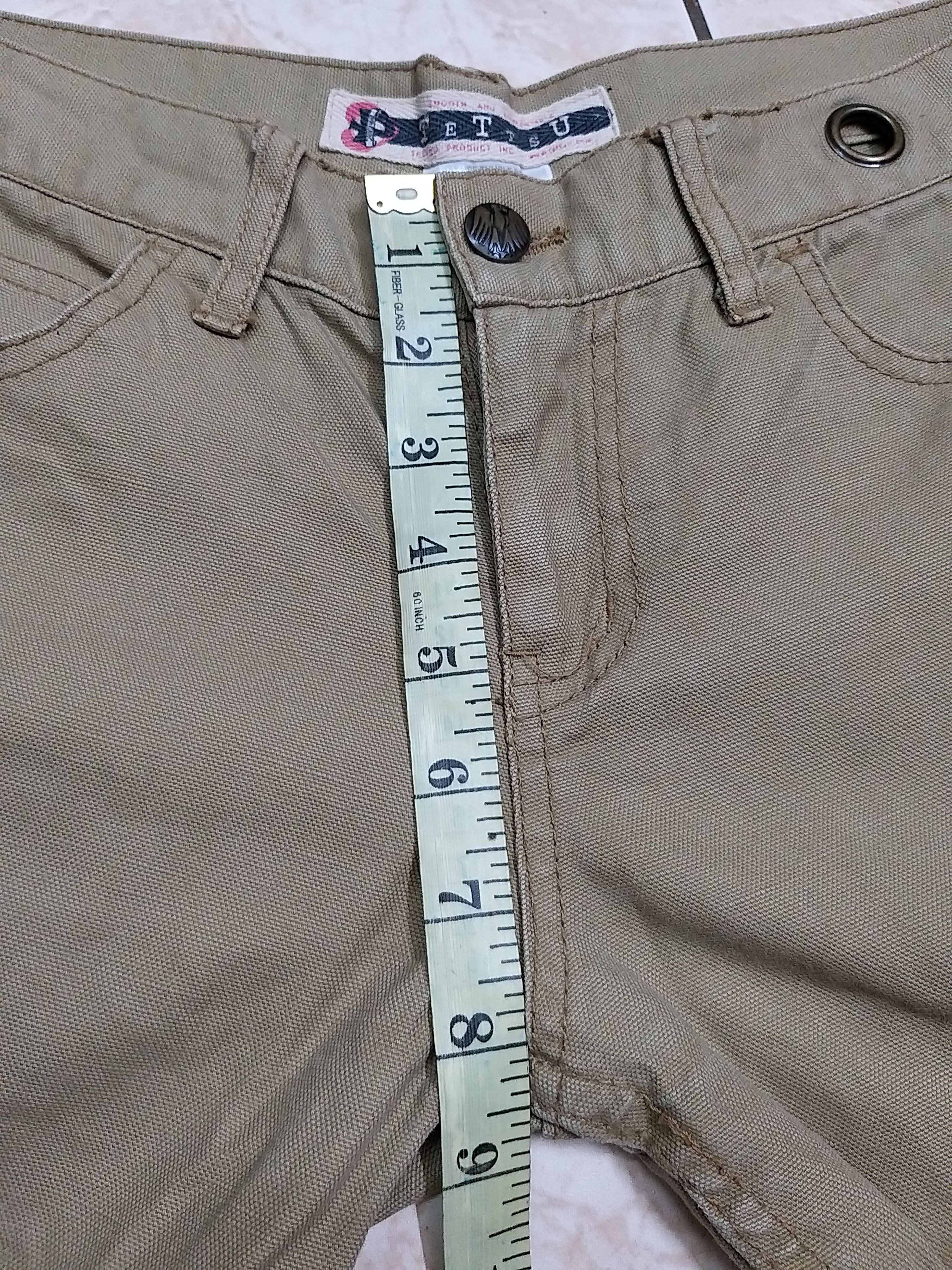 Japanese Brand JAPANESE CULTURE "TETTSU" FLARE CARGO PANT Size US 29 - 8 Thumbnail