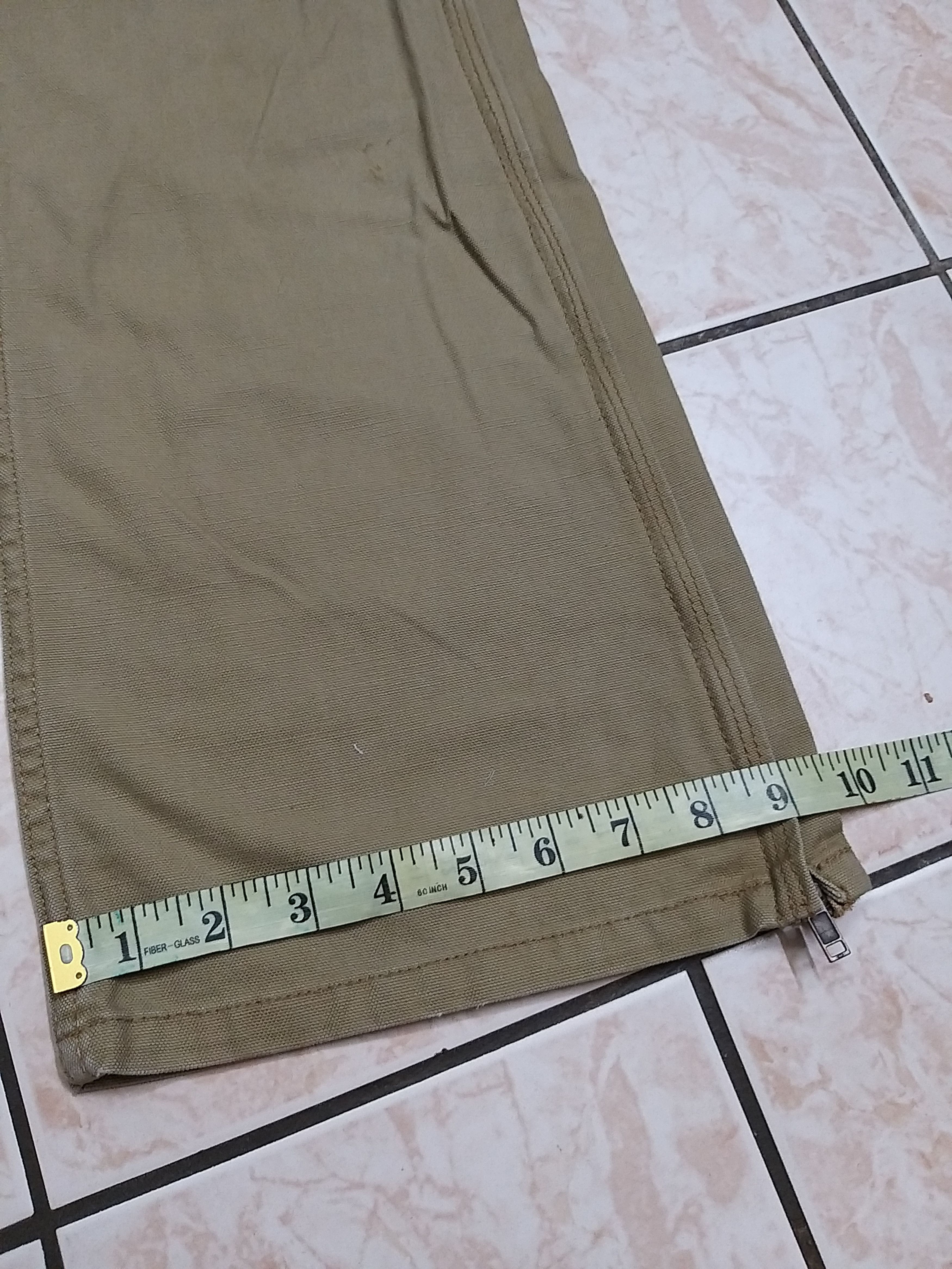 Japanese Brand JAPANESE CULTURE "TETTSU" FLARE CARGO PANT Size US 29 - 12 Thumbnail