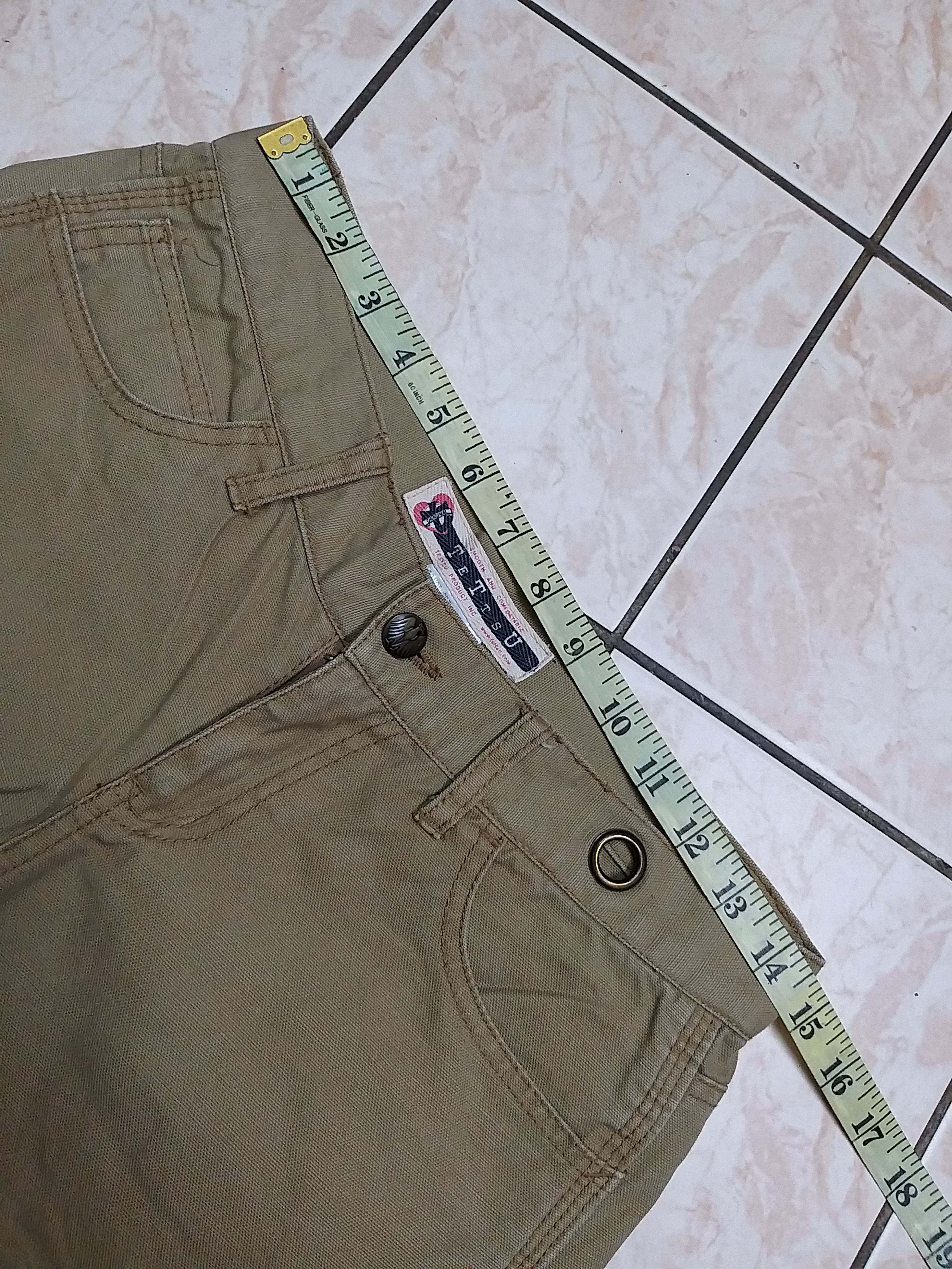 Japanese Brand JAPANESE CULTURE "TETTSU" FLARE CARGO PANT Size US 29 - 7 Thumbnail