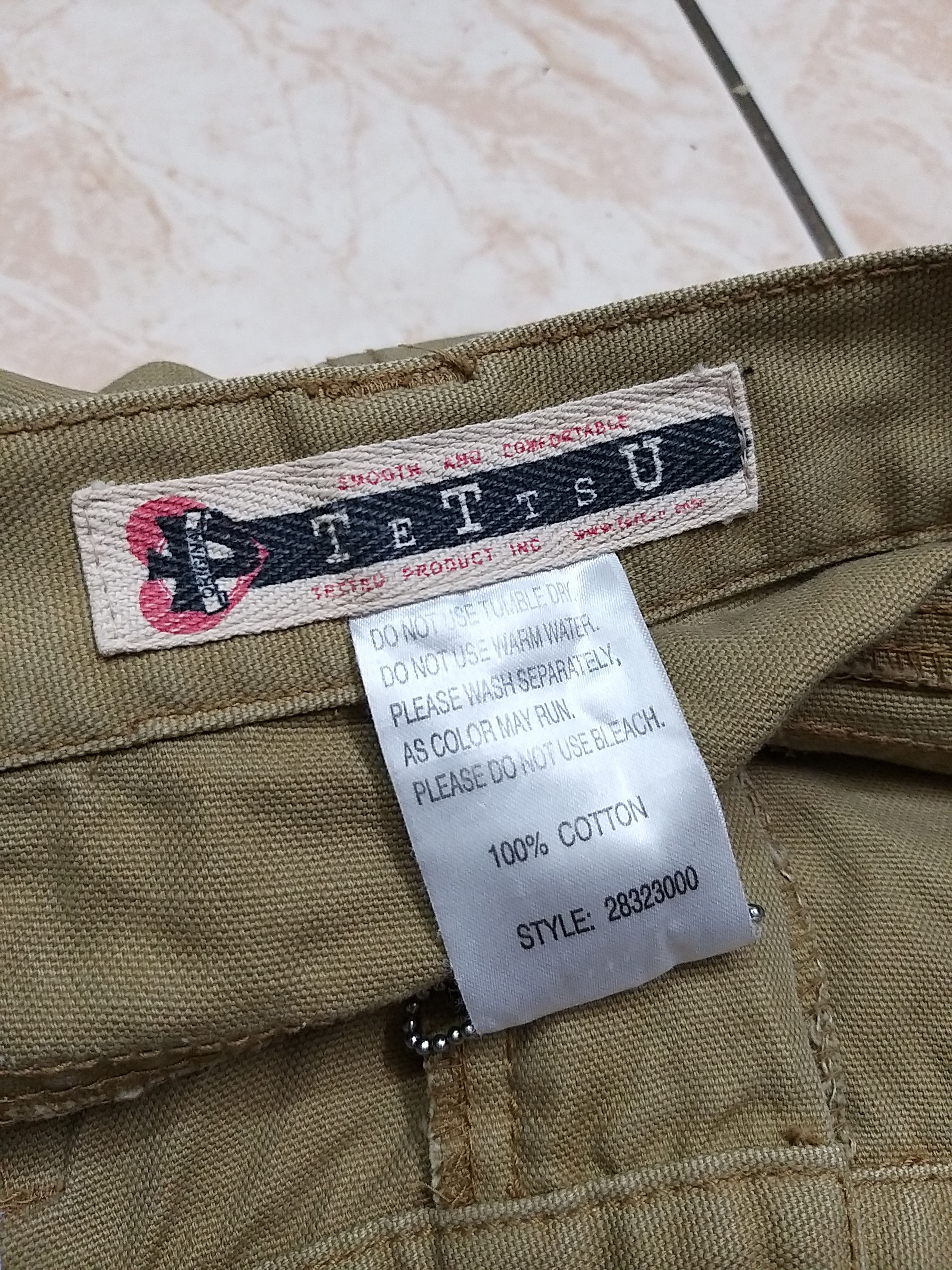 Japanese Brand JAPANESE CULTURE "TETTSU" FLARE CARGO PANT Size US 29 - 13 Thumbnail