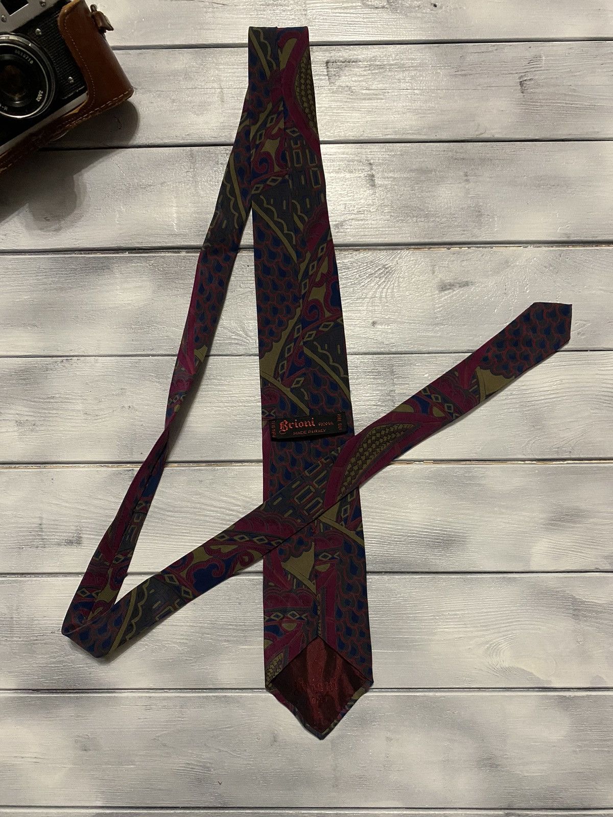 Brioni Rare Luxury Brioni Tie Pure Silk Size ONE SIZE - 3 Thumbnail