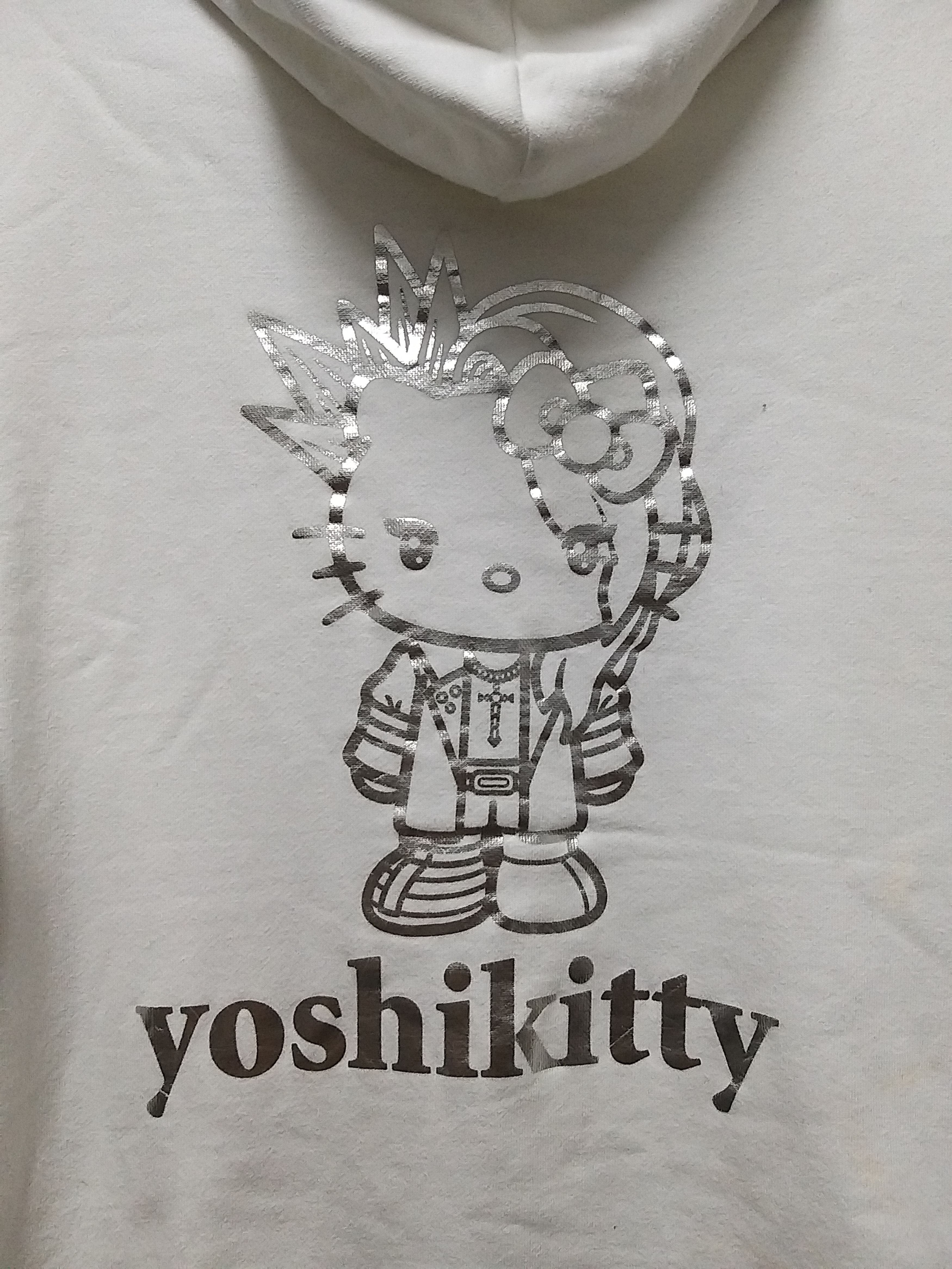 Band Tees RARE🔥"YOSHIKITTY" X-JAPAN x HELLO KITTY ZIPPER HOODIES Size US M / EU 48-50 / 2 - 1 Thumbnail