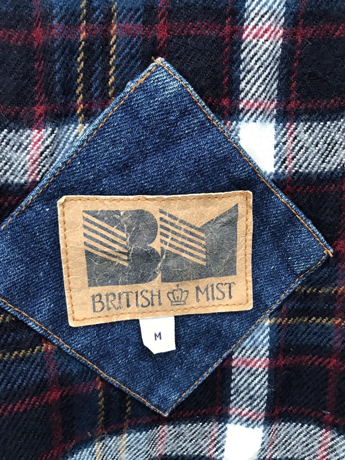 Japanese Brand × Vintage British Mist Duffle Denim Jackets Size US M / EU 48-50 / 2 - 15 Thumbnail