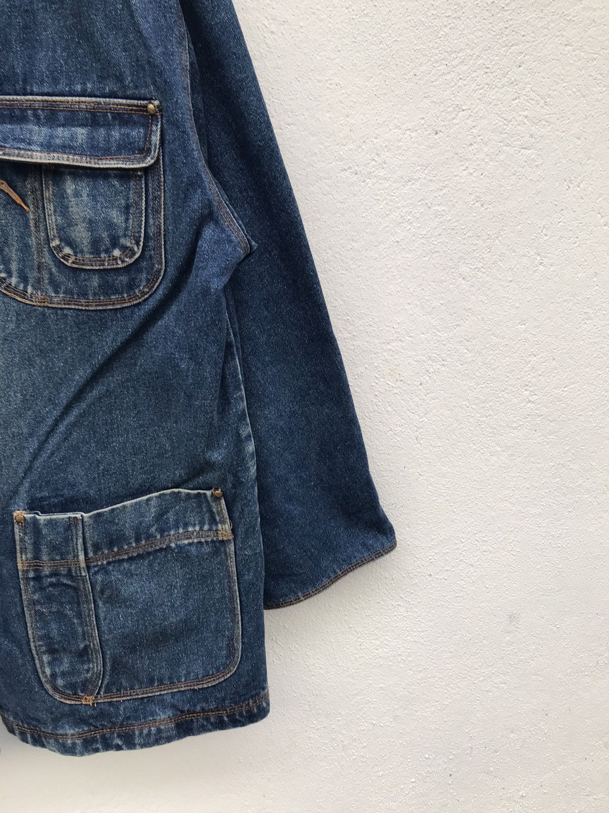 Japanese Brand × Vintage British Mist Duffle Denim Jackets Size US M / EU 48-50 / 2 - 4 Thumbnail