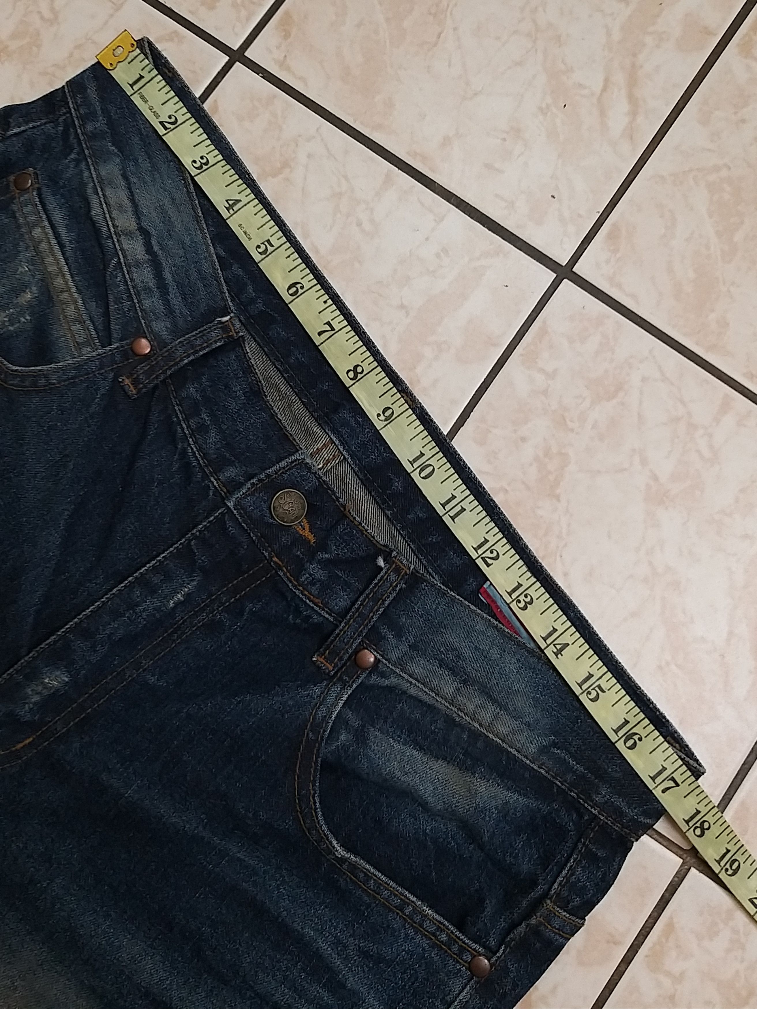 Sugar Cane VTG SUGAR CANE X TOKISHIRAZU COLLABORATION DISTRESSED JEANS Size US 35 - 11 Thumbnail