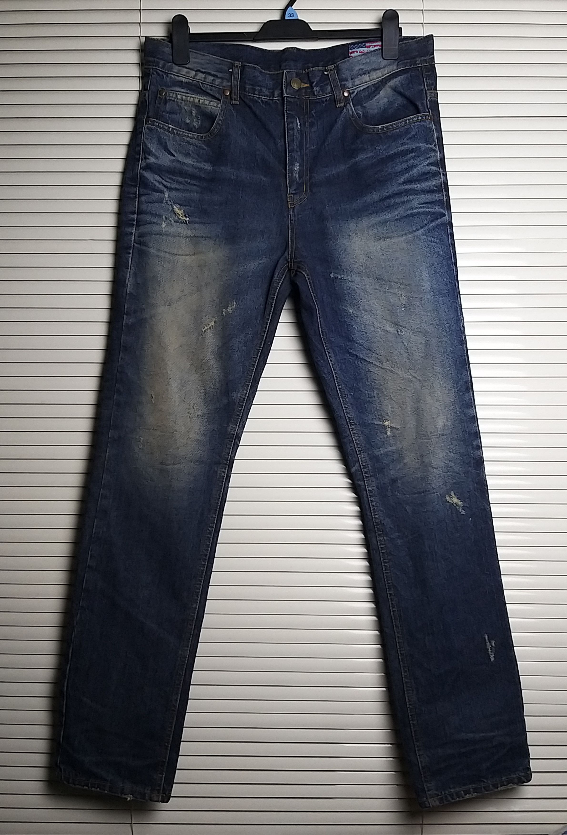 Sugar Cane VTG SUGAR CANE X TOKISHIRAZU COLLABORATION DISTRESSED JEANS Size US 35 - 3 Thumbnail