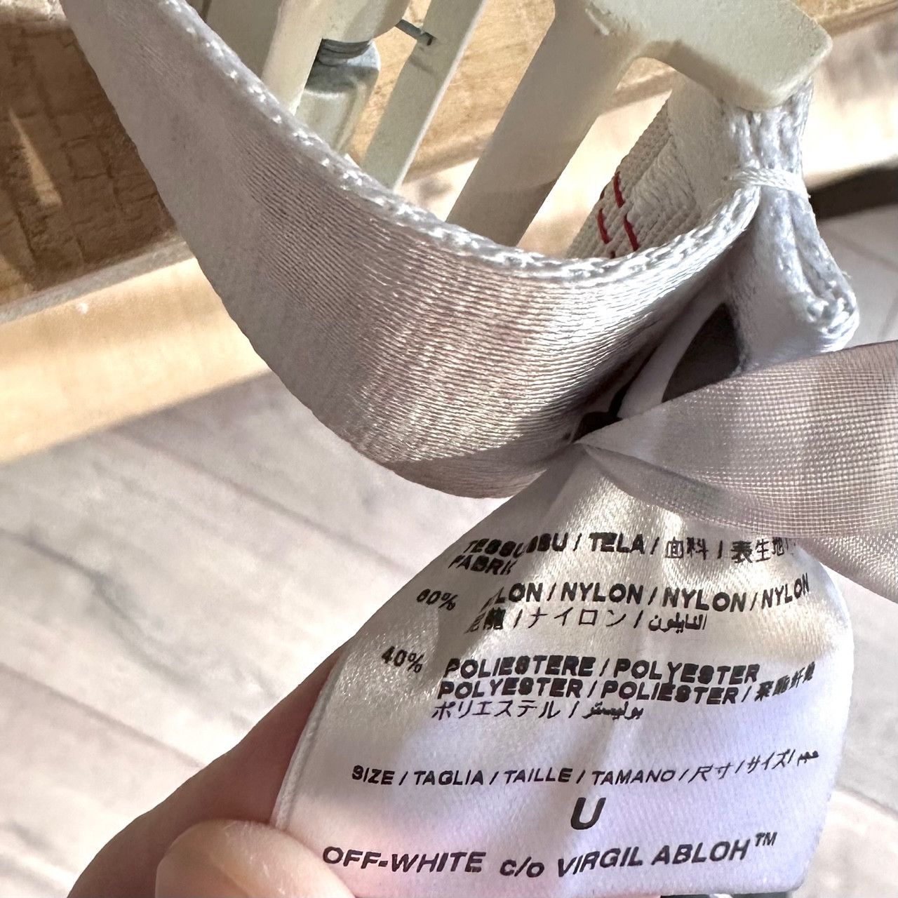 Off-White Off-White White Industrial Logo Belt Size ONE SIZE - 7 Thumbnail