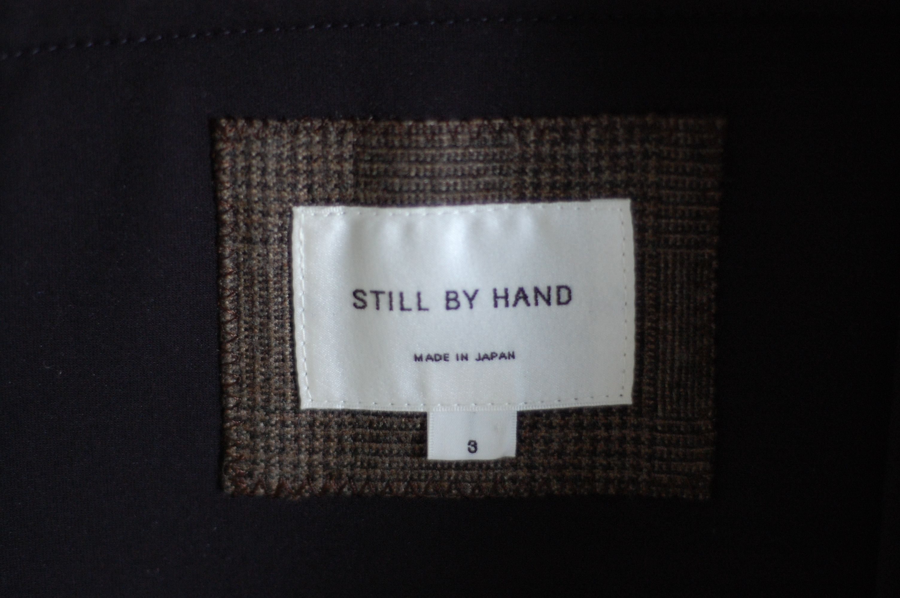 STILL BY HAND Still By Hand Glen Check Wool Blend Coat Size US L / EU 52-54 / 3 - 4 Thumbnail