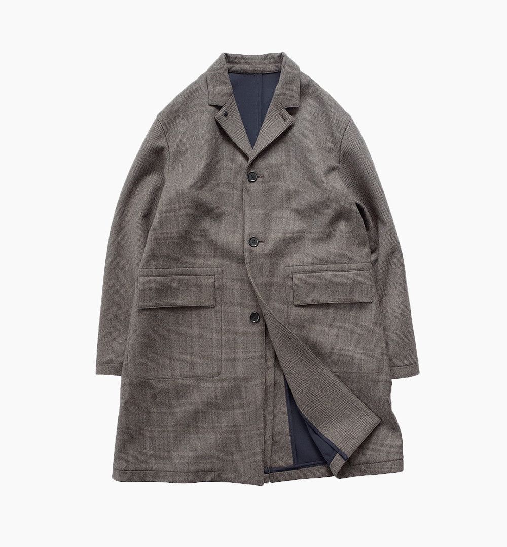 STILL BY HAND Still By Hand Glen Check Wool Blend Coat Size US L / EU 52-54 / 3 - 1 Thumbnail