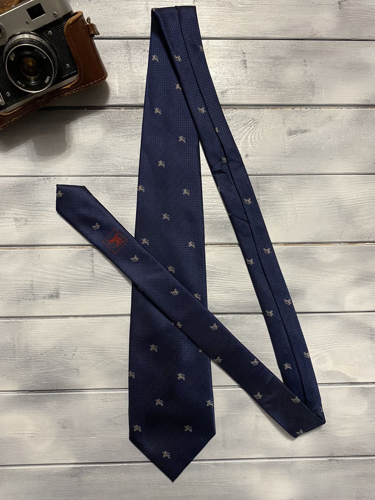 authentic burberry tie