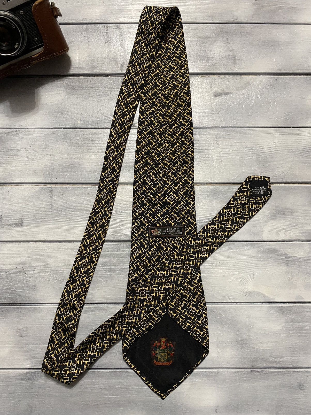 Gucci Rare Vintage Luxury Tie Paolo Gucci Size ONE SIZE - 4 Thumbnail