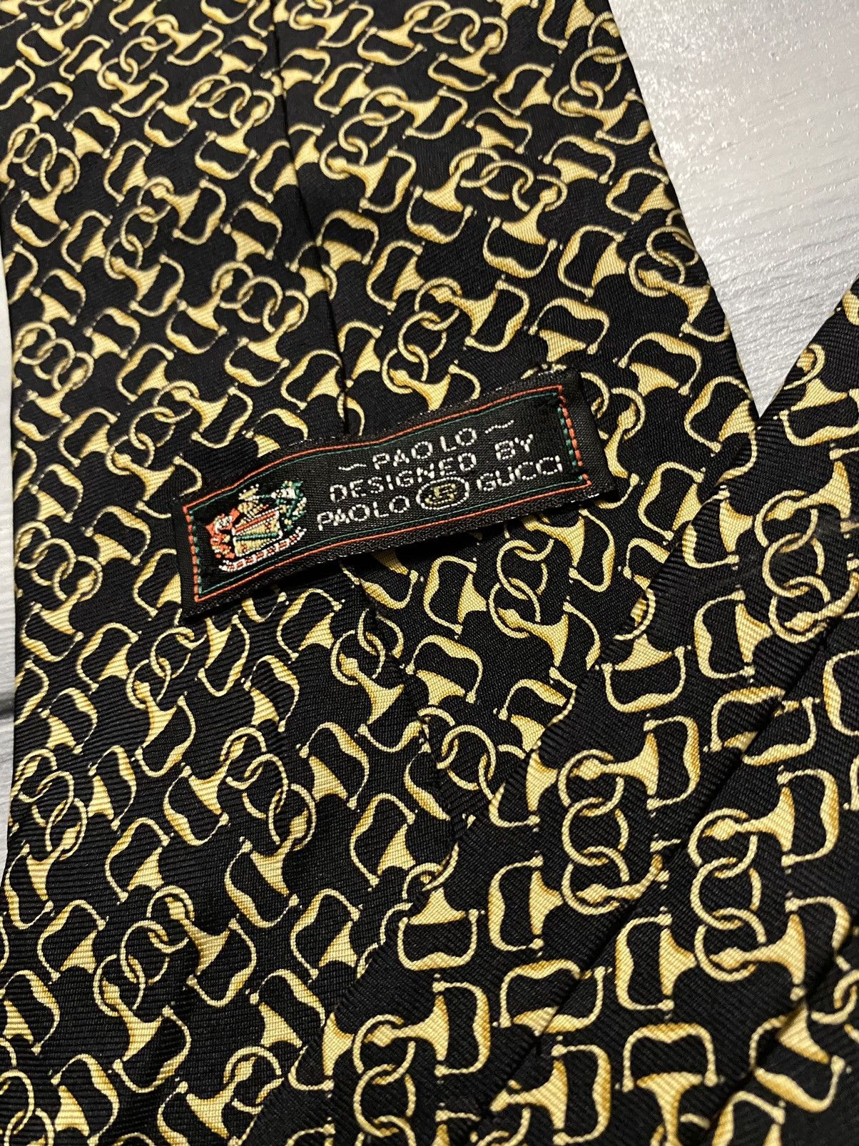 Gucci Rare Vintage Luxury Tie Paolo Gucci Size ONE SIZE - 5 Thumbnail