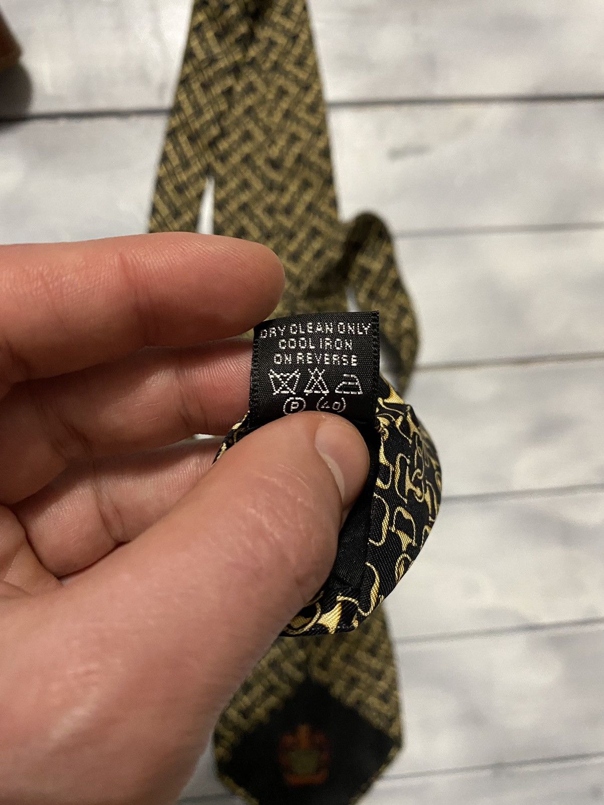 Gucci Rare Vintage Luxury Tie Paolo Gucci Size ONE SIZE - 8 Thumbnail
