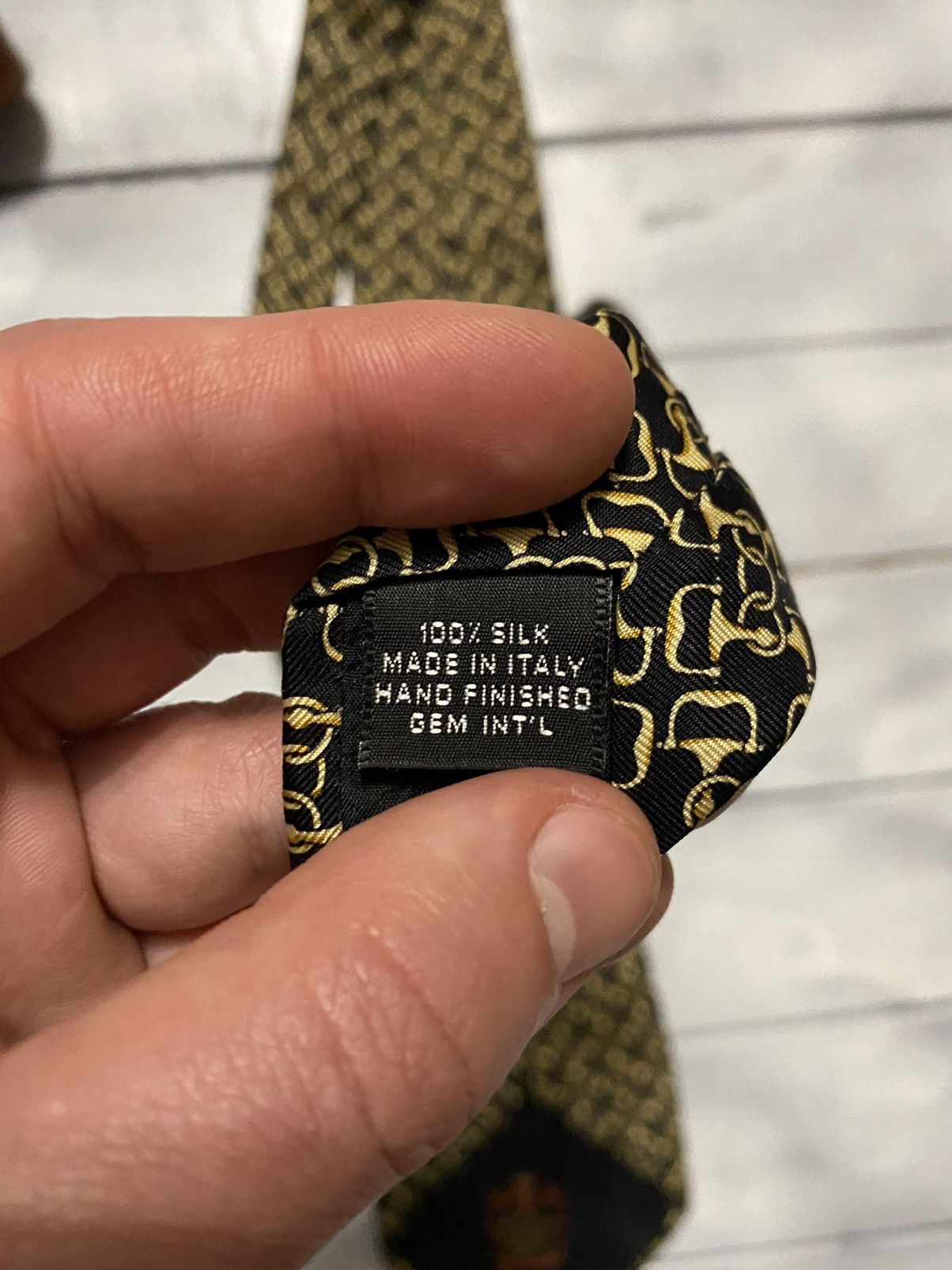Gucci Rare Vintage Luxury Tie Paolo Gucci Size ONE SIZE - 7 Thumbnail