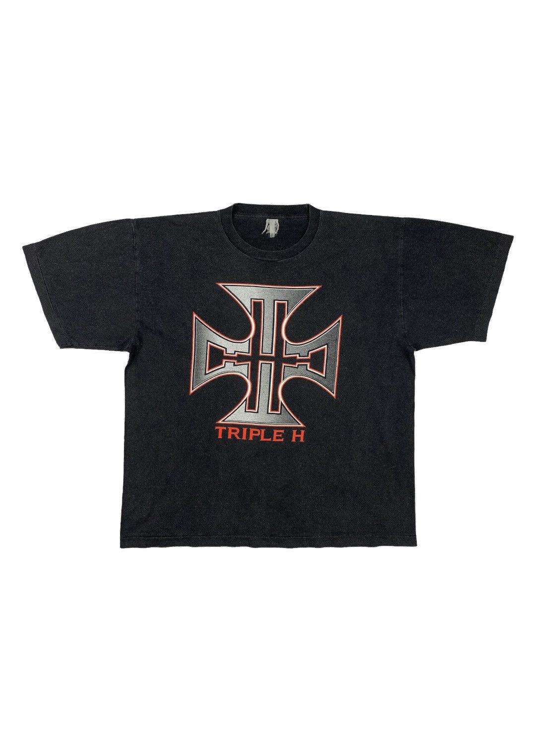 Vintage Vintage Triple H World Wrestling Federation WWF Shirt Size US XL / EU 56 / 4 - 1 Thumbnail