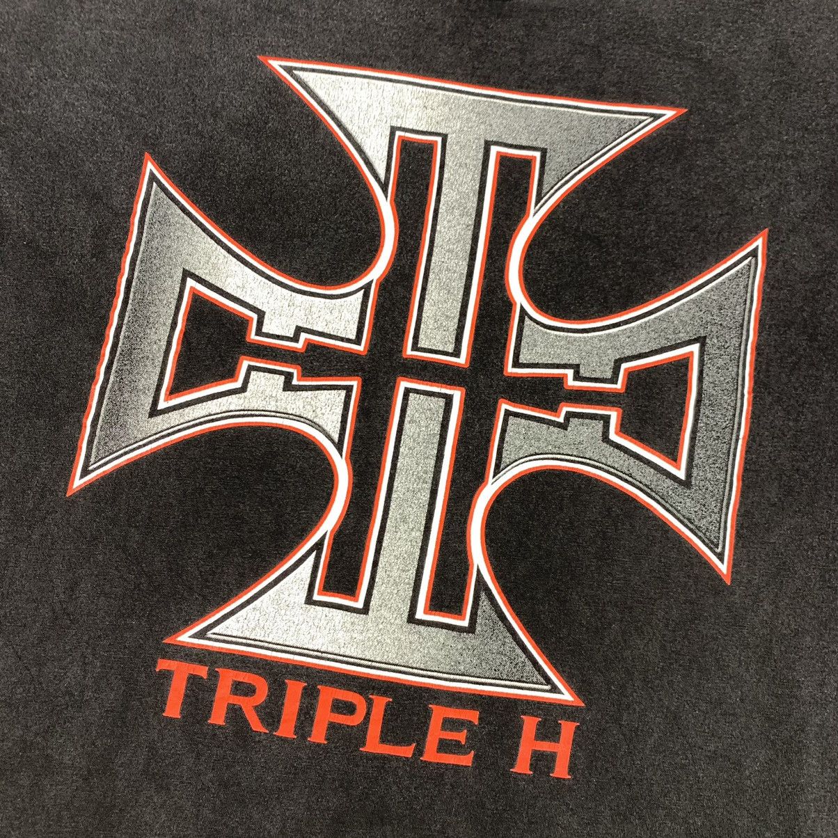 Vintage Vintage Triple H World Wrestling Federation WWF Shirt Size US XL / EU 56 / 4 - 5 Thumbnail
