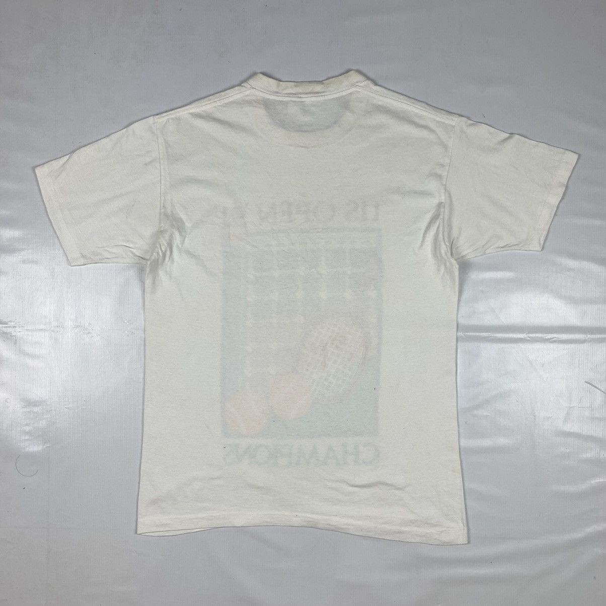 All Sport Vintage 1991 US Tennis Open Championship Promote Shirt Size US M / EU 48-50 / 2 - 8 Thumbnail