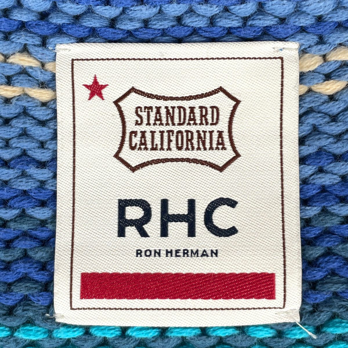 トップス Ron Herman babaaChunkyCottonCardigan Ron Herman Knit Cardigan Native Pattern Border Tops Cardigan