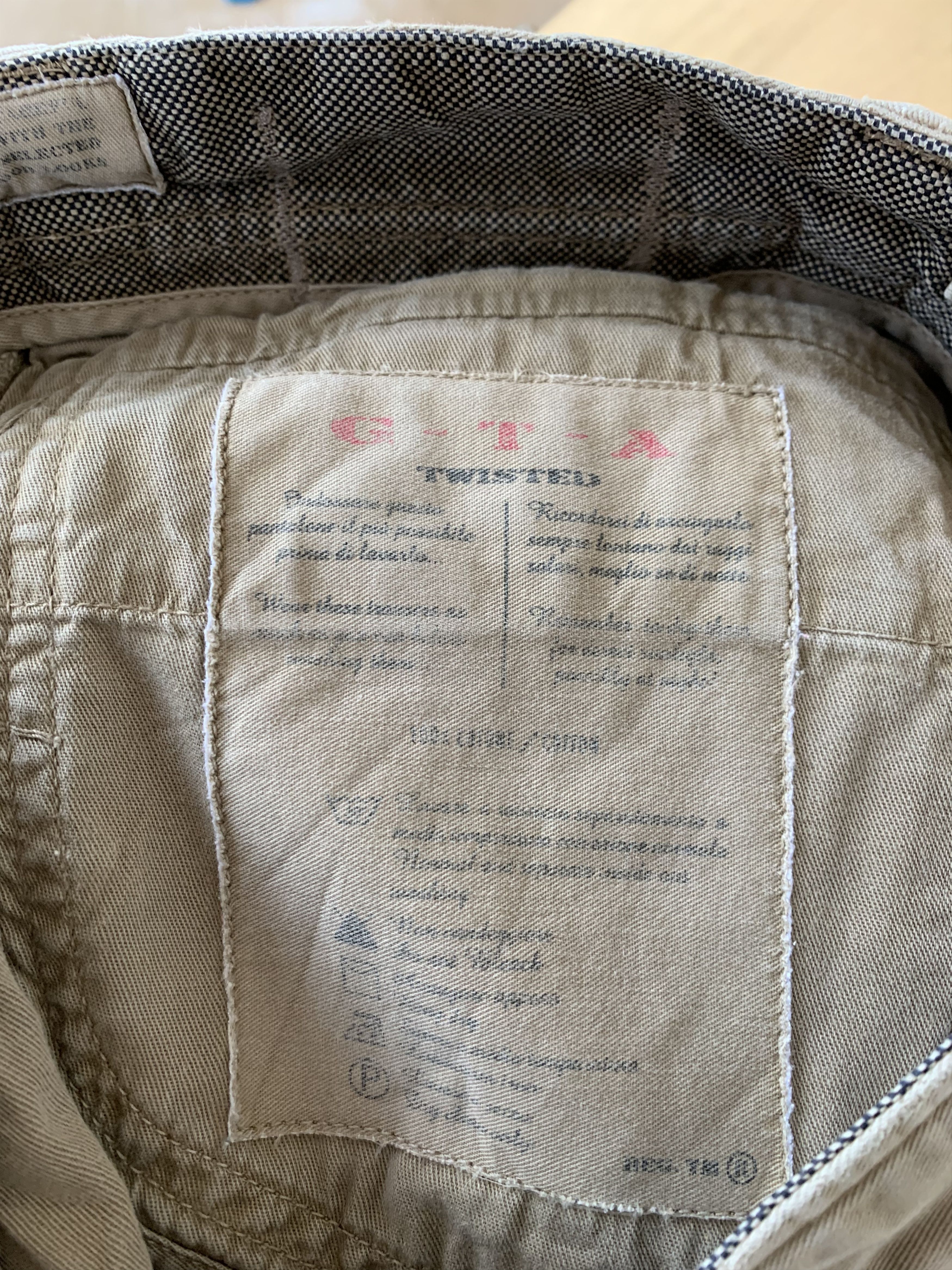 Japanese Brand × Vintage GTA TWISTED Beige Cargo Trouser Pant Size US 30 / EU 46 - 11 Thumbnail
