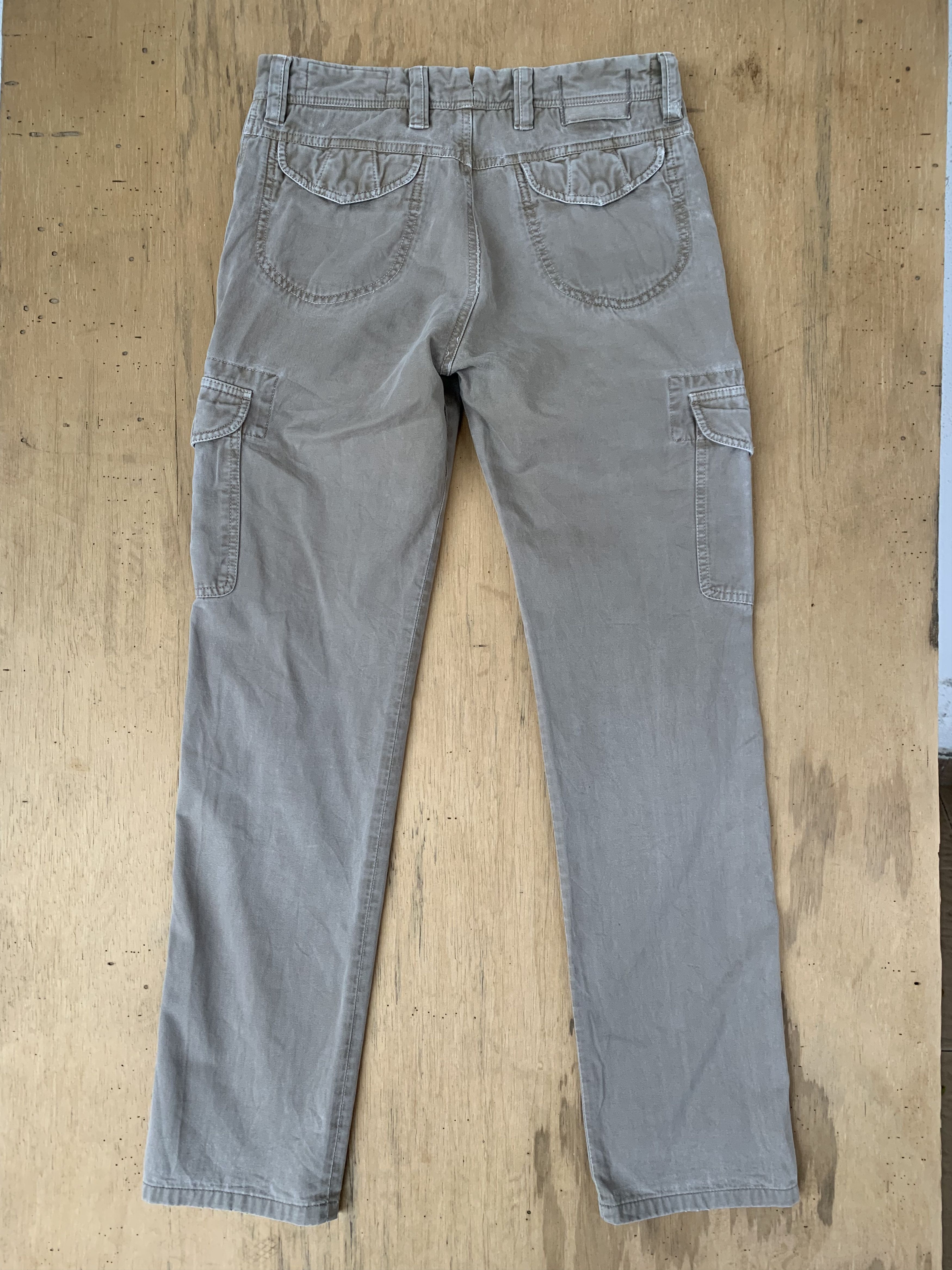 Japanese Brand × Vintage GTA TWISTED Beige Cargo Trouser Pant Size US 30 / EU 46 - 4 Thumbnail