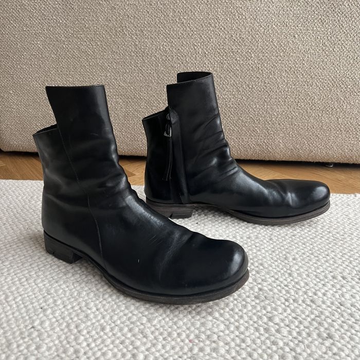 Boris Bidjan Saberi Black Boot1 Boots | Grailed