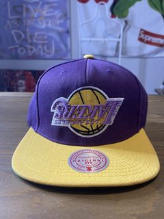 Uniform Studios Los Angeles LA Lakers Hat Cap Upside Down