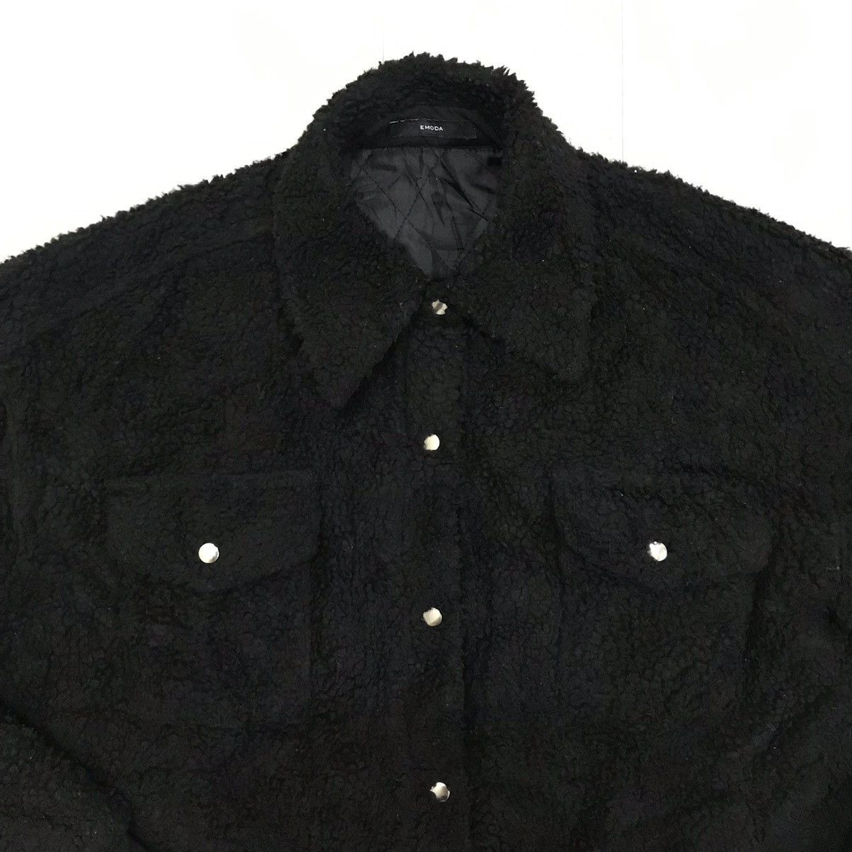 If Six Was Nine × Japanese Brand × Vintage Vintage Emoda Japan Deep Pile Sherpa Jacket Size US M / EU 48-50 / 2 - 3 Thumbnail