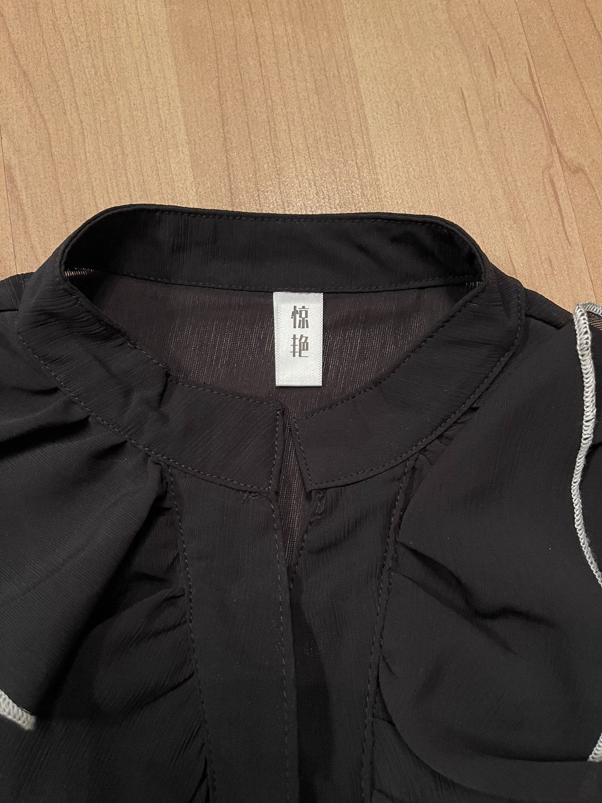 Japanese Brand Japanese avant garde blouse shirt Size S / US 4 / IT 40 - 4 Thumbnail