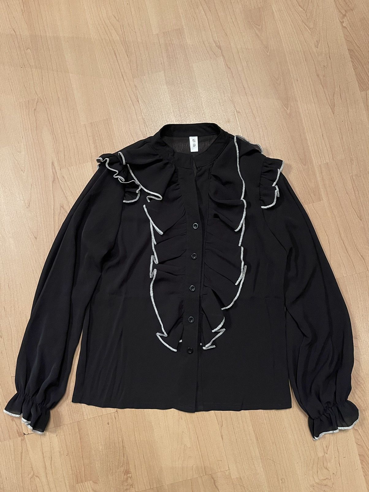 Japanese Brand Japanese avant garde blouse shirt Size S / US 4 / IT 40 - 1 Thumbnail