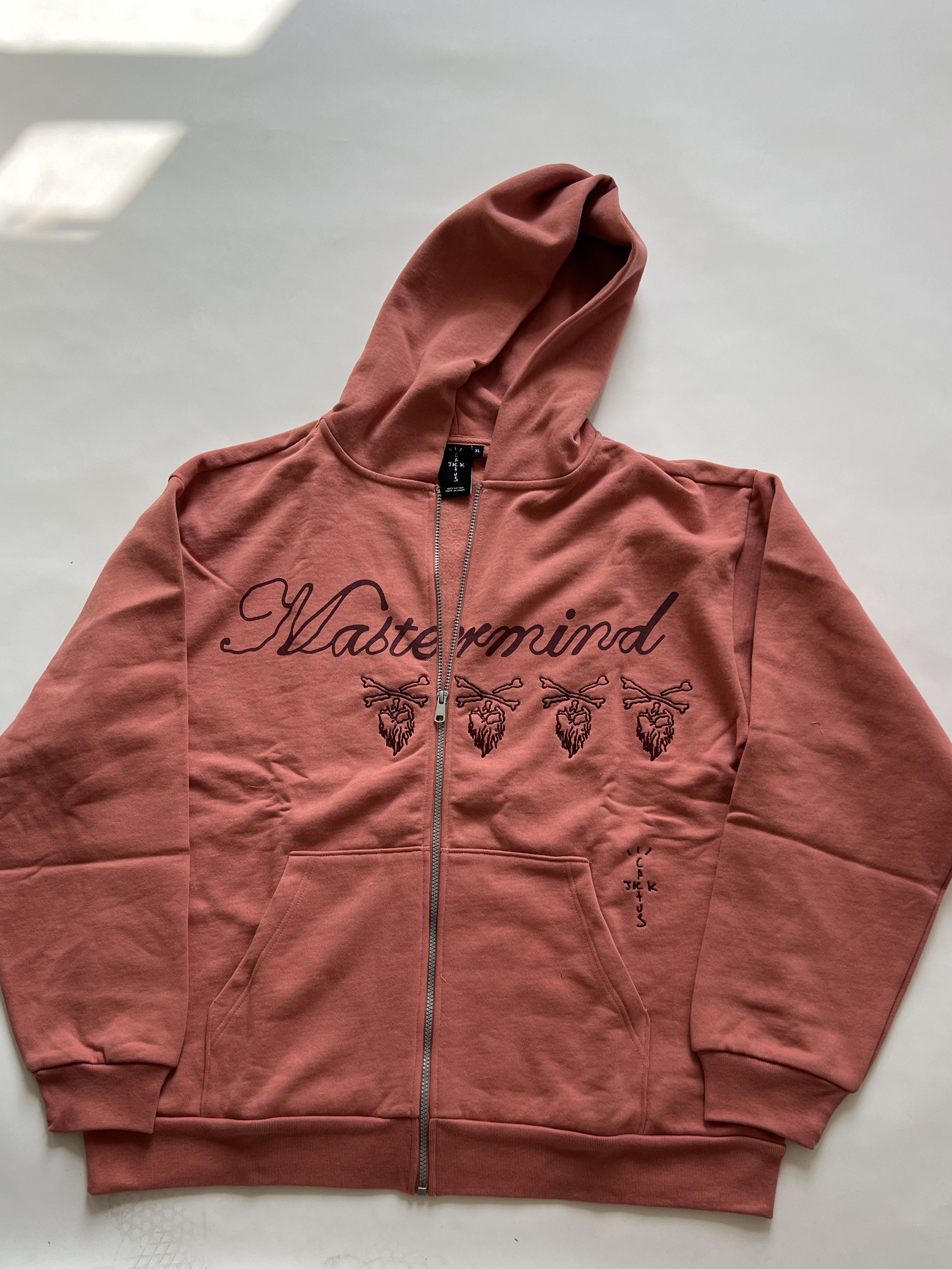 Travis Scott Cactus Jack For Mastermind Skull Zip Up Hoodie | Grailed