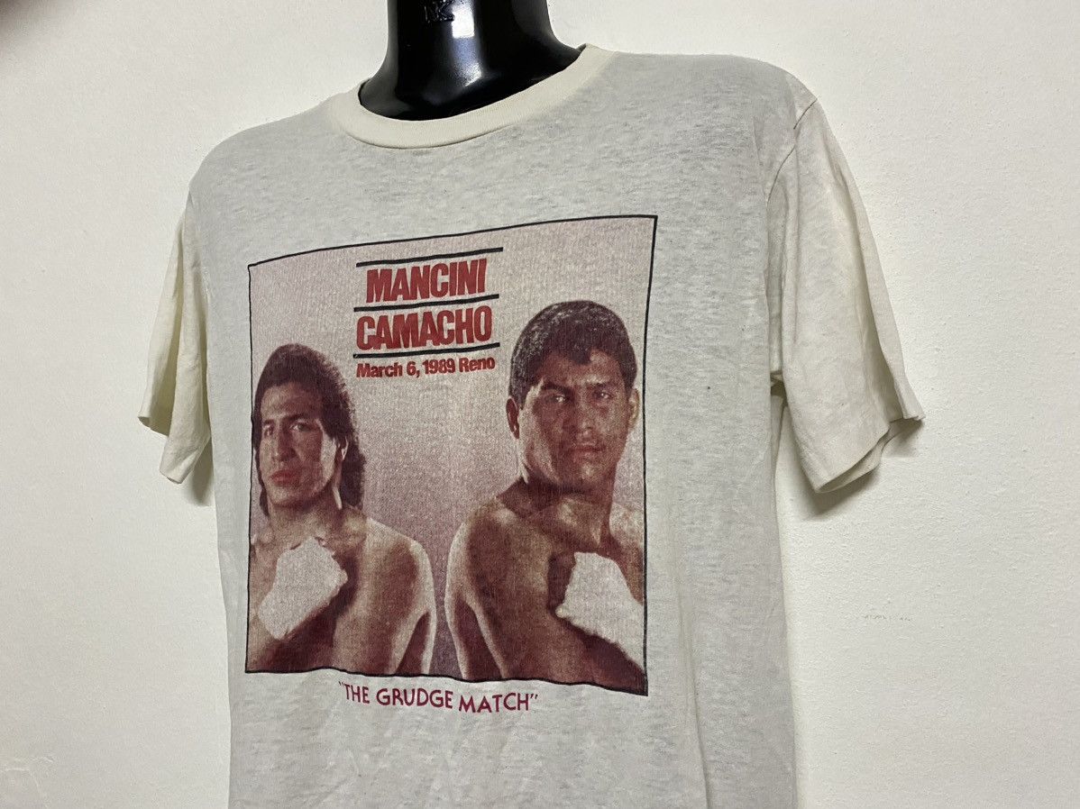 Band Tees × Vintage Rare Vintage Machini VS Camacho Boxing The Grudge Match Tee Size US M / EU 48-50 / 2 - 5 Thumbnail