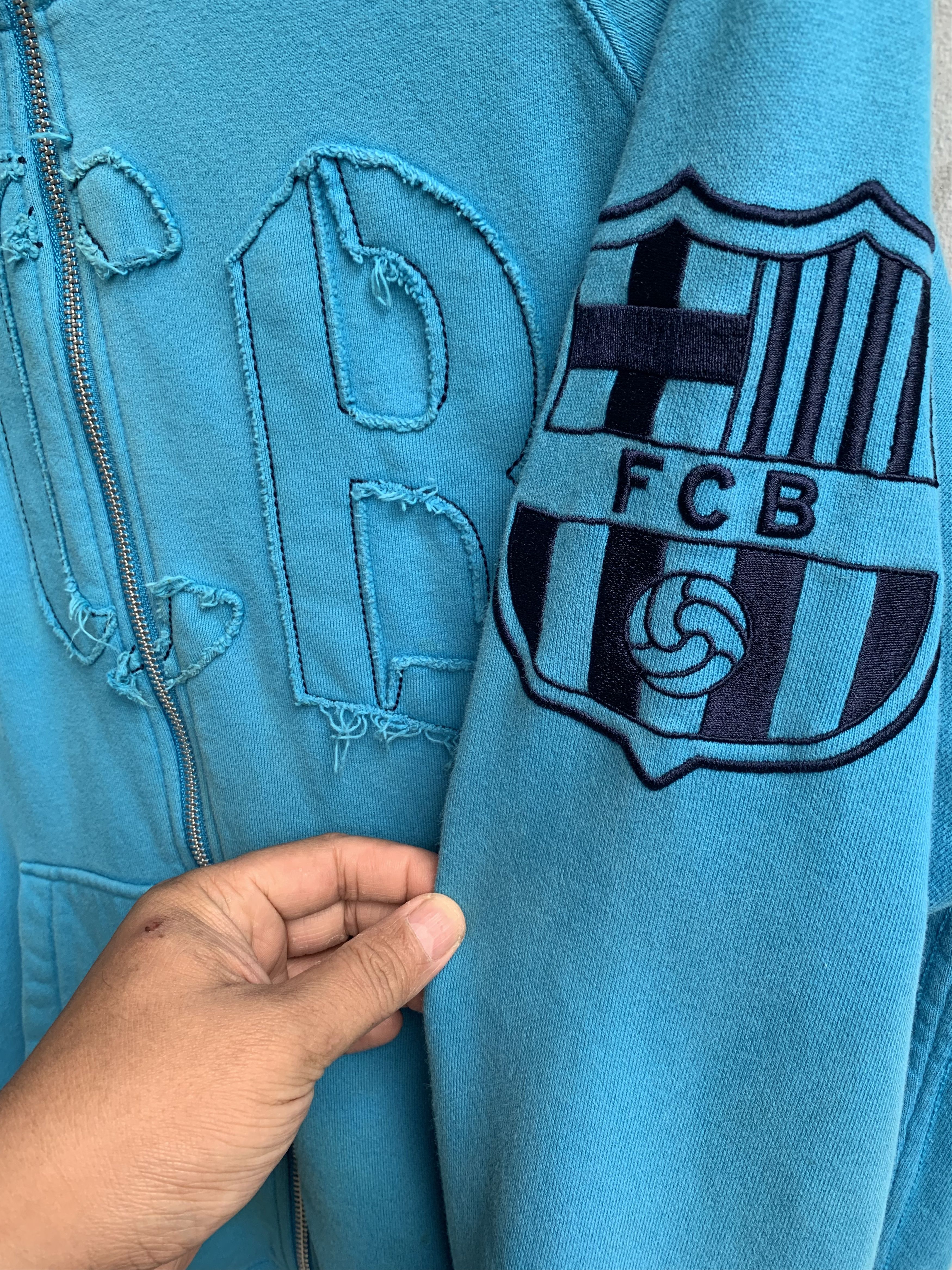 Nike Nike FCB Barcelona FC Sweatshirt Hoodie Size US M / EU 48-50 / 2 - 6 Thumbnail