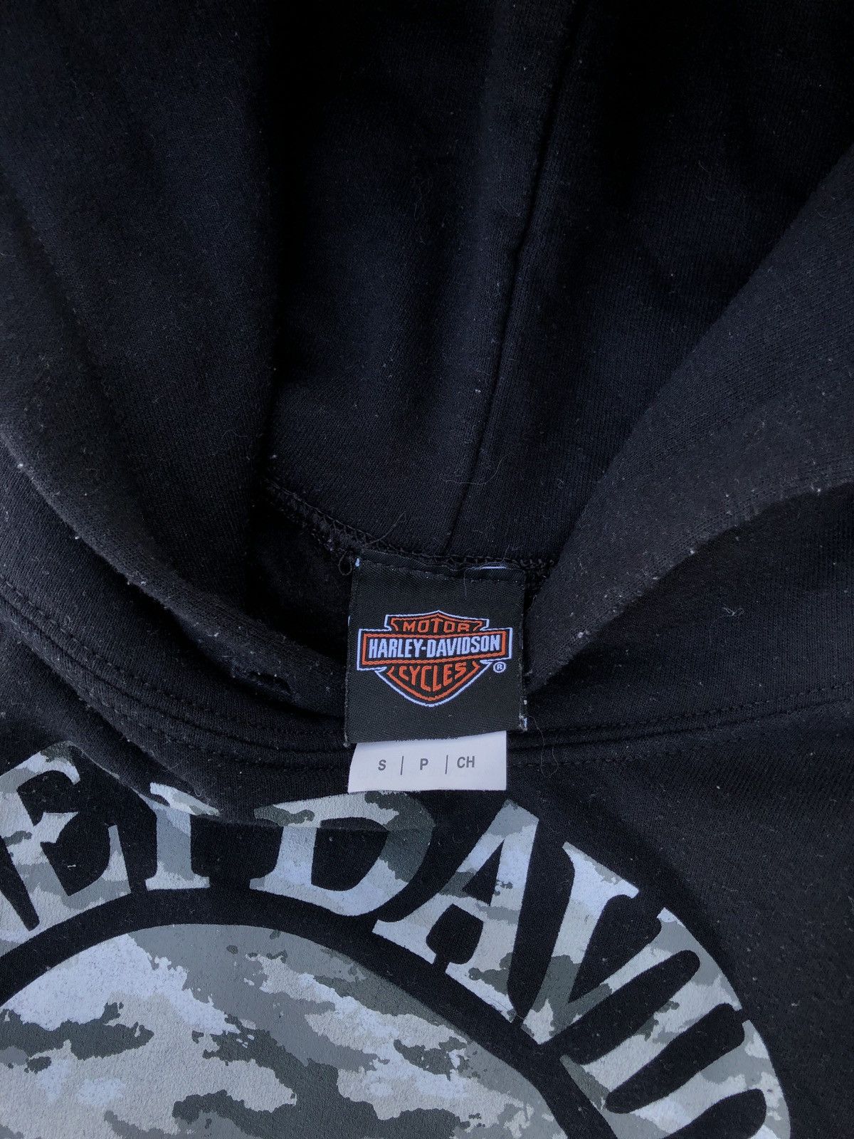 Harley Davidson × Vintage Vintage Harley Davidson Y2K Hoodie Biker USA Size US S / EU 44-46 / 1 - 6 Thumbnail