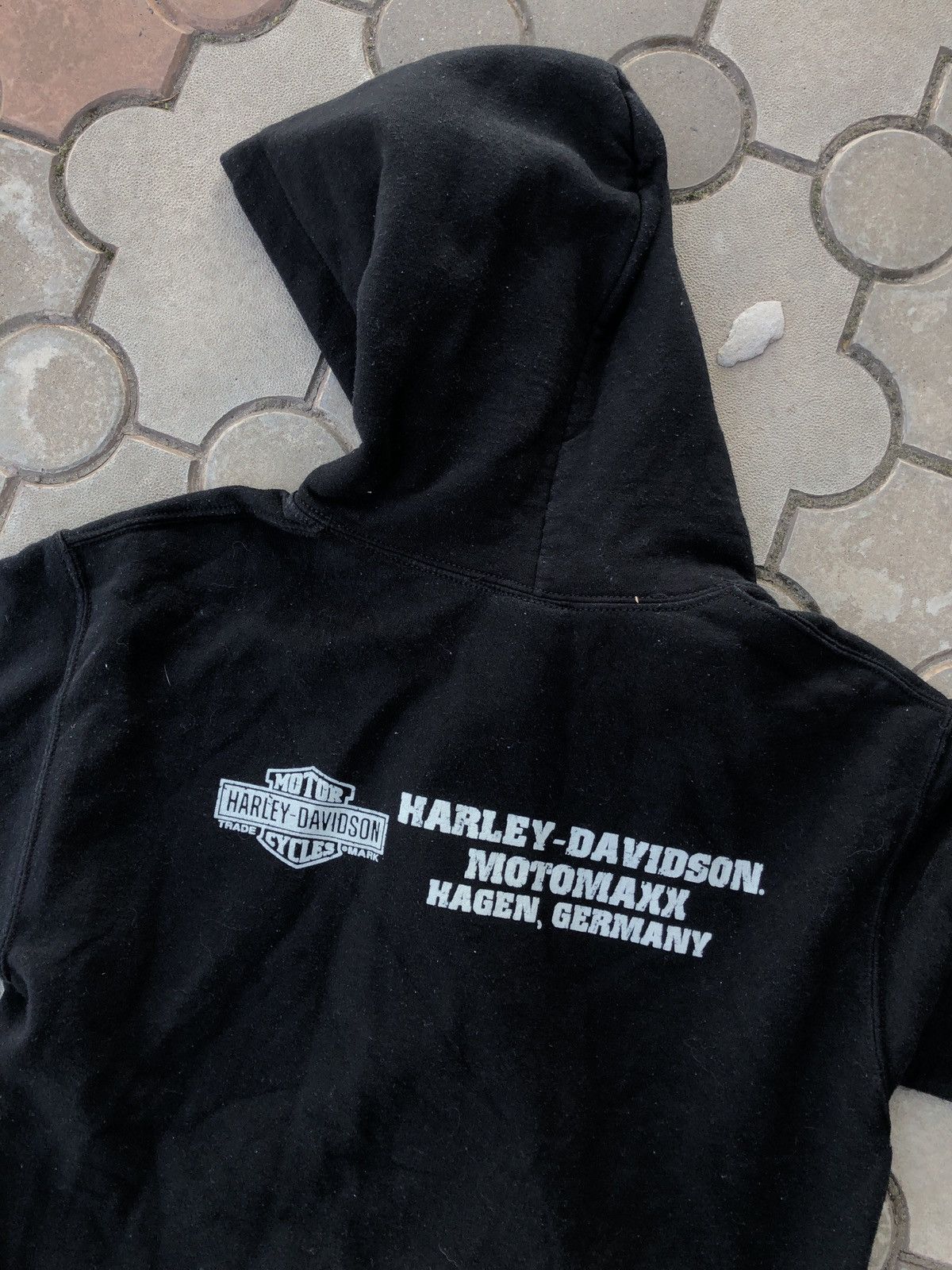 Harley Davidson × Vintage Vintage Harley Davidson Y2K Hoodie Biker USA Size US S / EU 44-46 / 1 - 3 Thumbnail