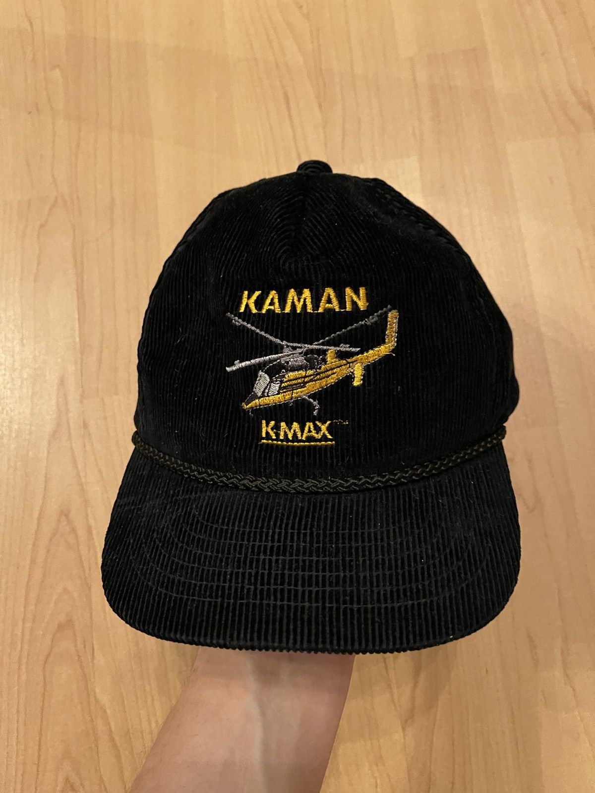 Vintage Kaman K-Max vintage 90s corduroy cap Young An Size ONE SIZE - 1 Thumbnail