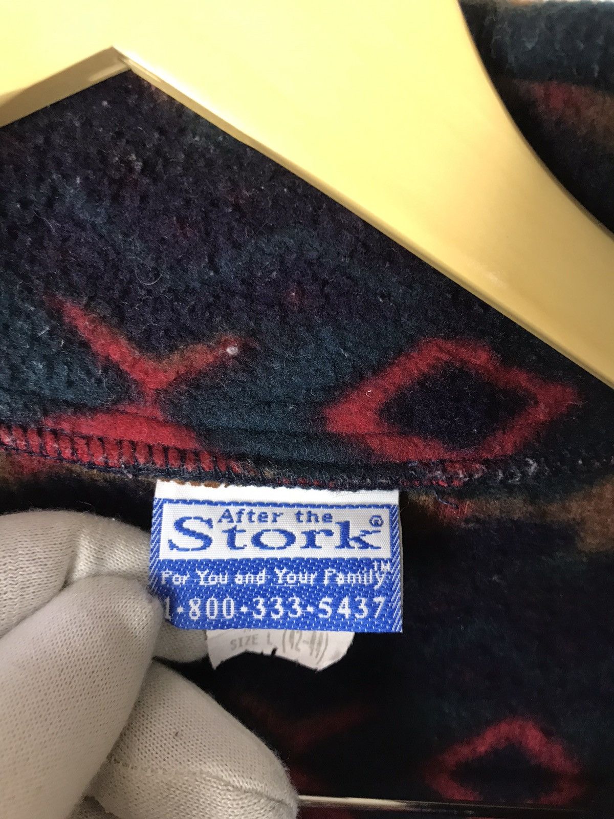 Vintage After The Stork Arc-Tech Aztec Native Fleece Jacket Size US L / EU 52-54 / 3 - 12 Thumbnail