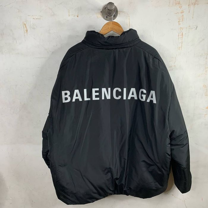 Balenciaga Balenciaga Logo Puffer Jacet | Grailed