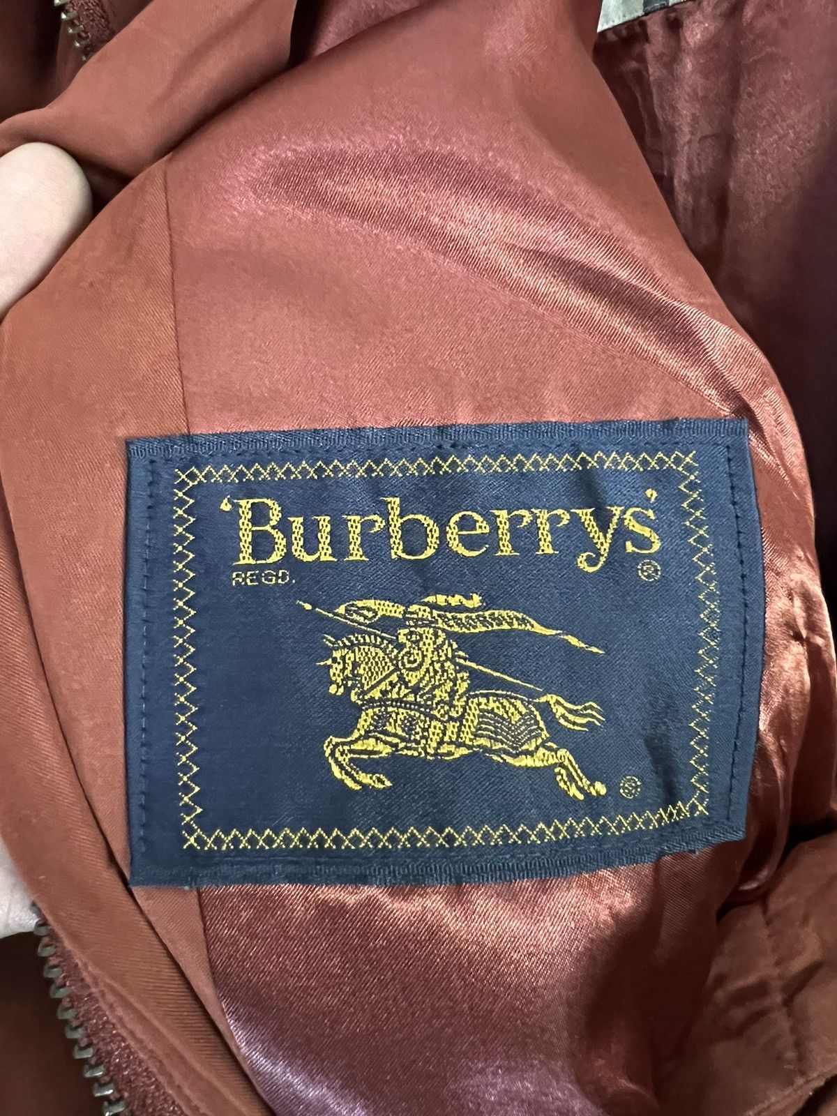 Burberry Vintage Burberrys Long Coat Size US L / EU 52-54 / 3 - 3 Thumbnail