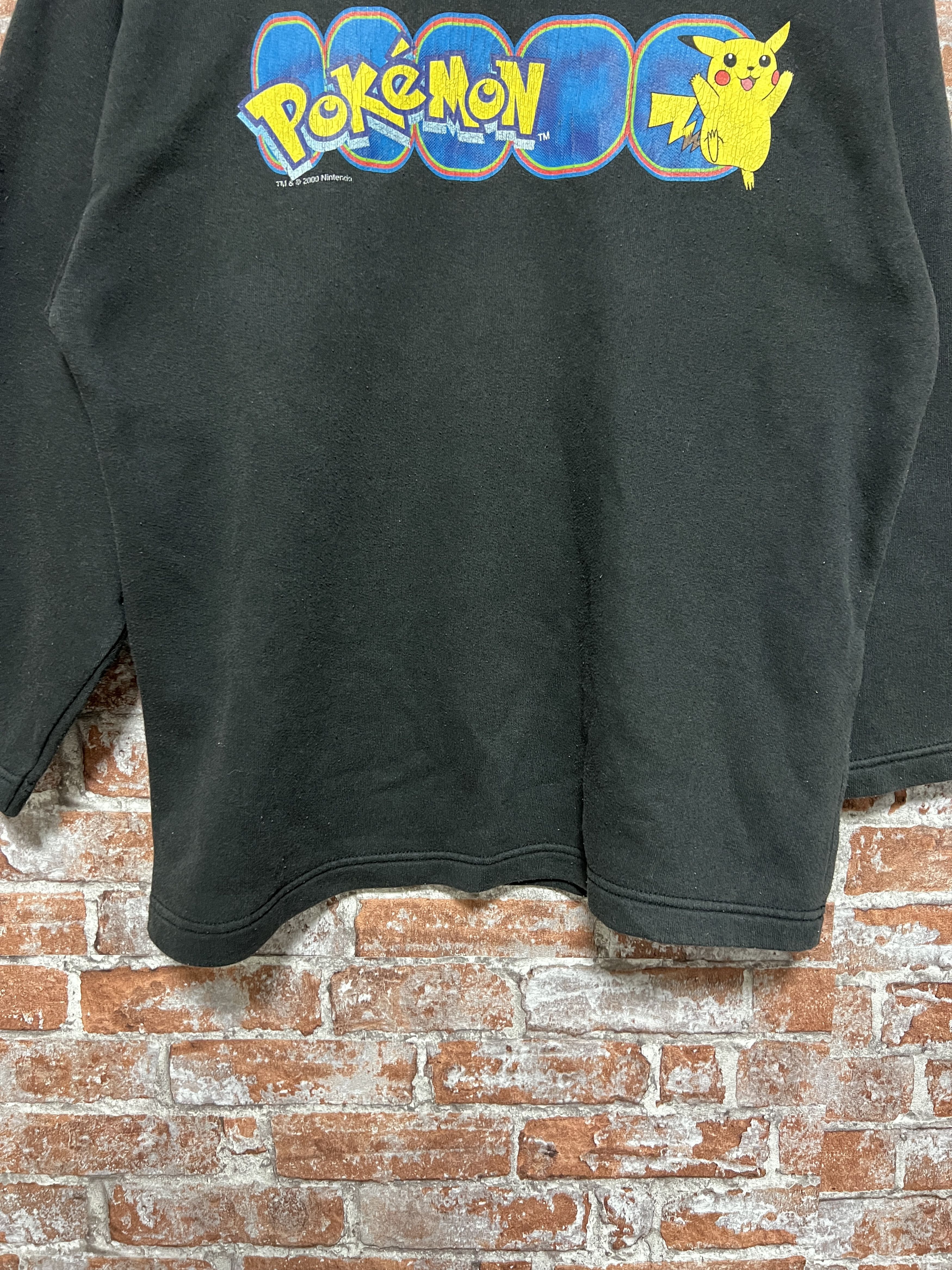 Anime Vintage 2000 Pokemon Vintage Anime Movie Sweatshirt Size US M / EU 48-50 / 2 - 7 Thumbnail