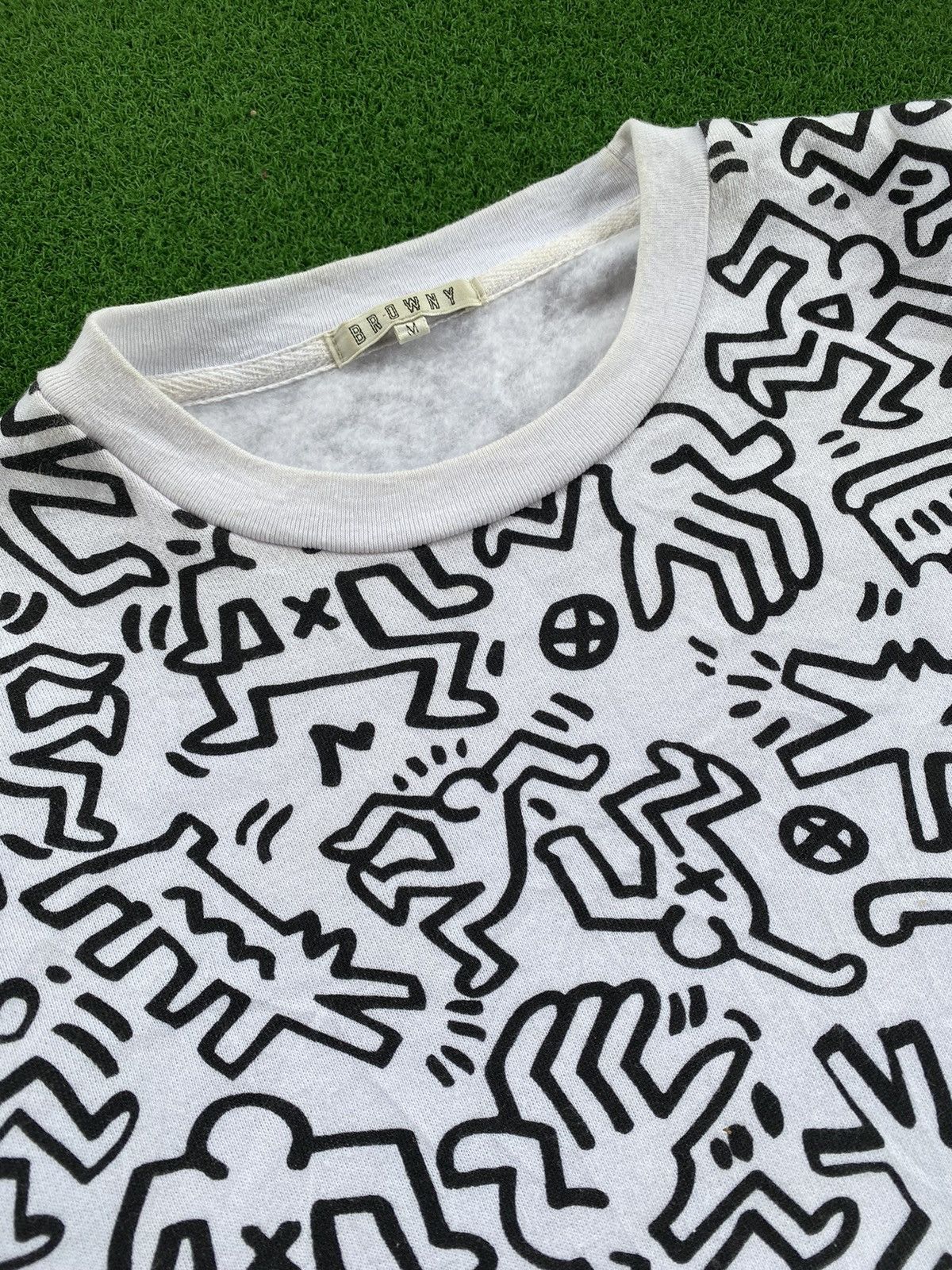 Keith Haring Keith Haring Doodle Art Full Print Crewneck Size US M / EU 48-50 / 2 - 3 Thumbnail