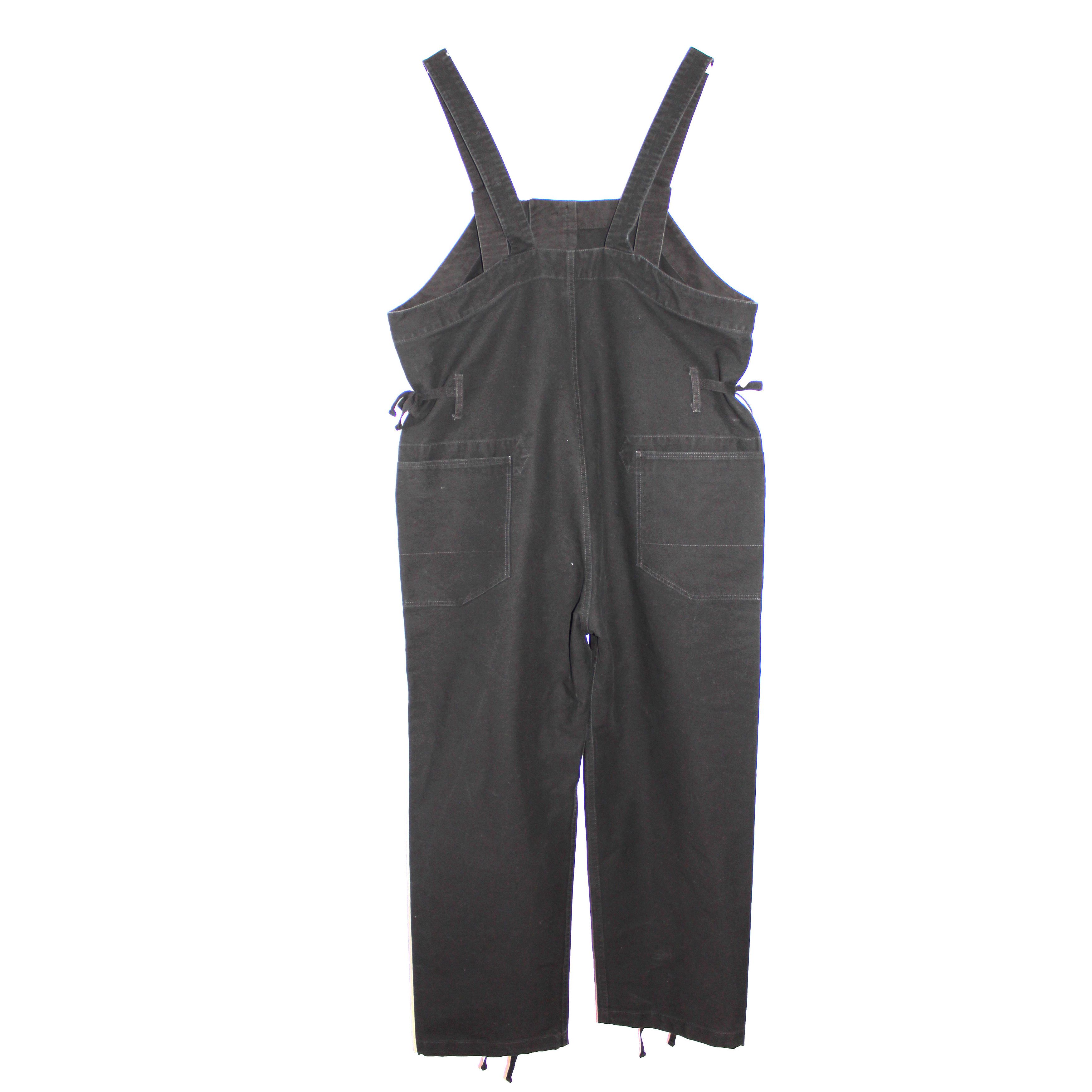 Engineered Garments Black Canvas Overalls Size US 32 / EU 48 - 2 Thumbnail