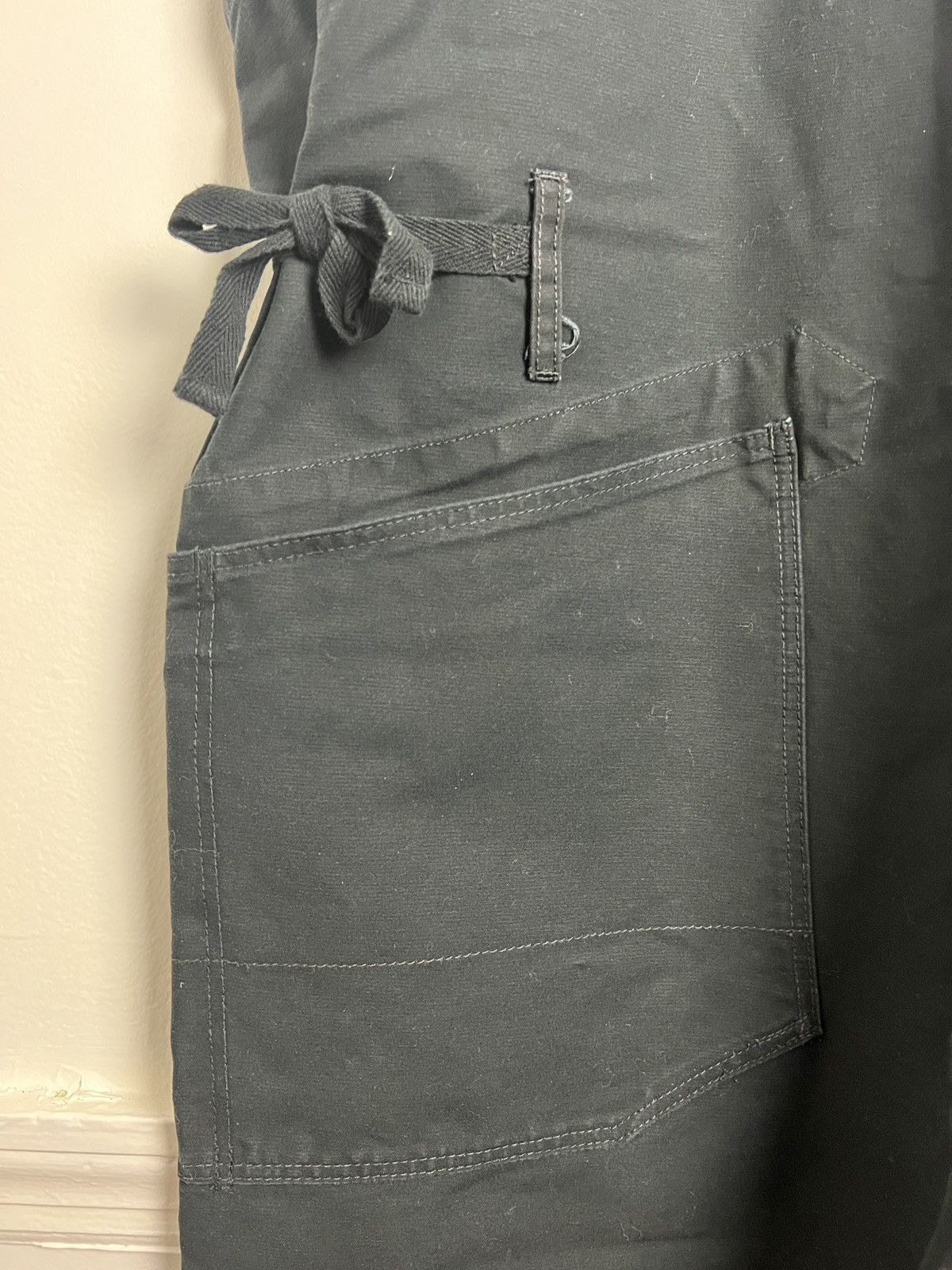 Engineered Garments Black Canvas Overalls Size US 32 / EU 48 - 3 Thumbnail