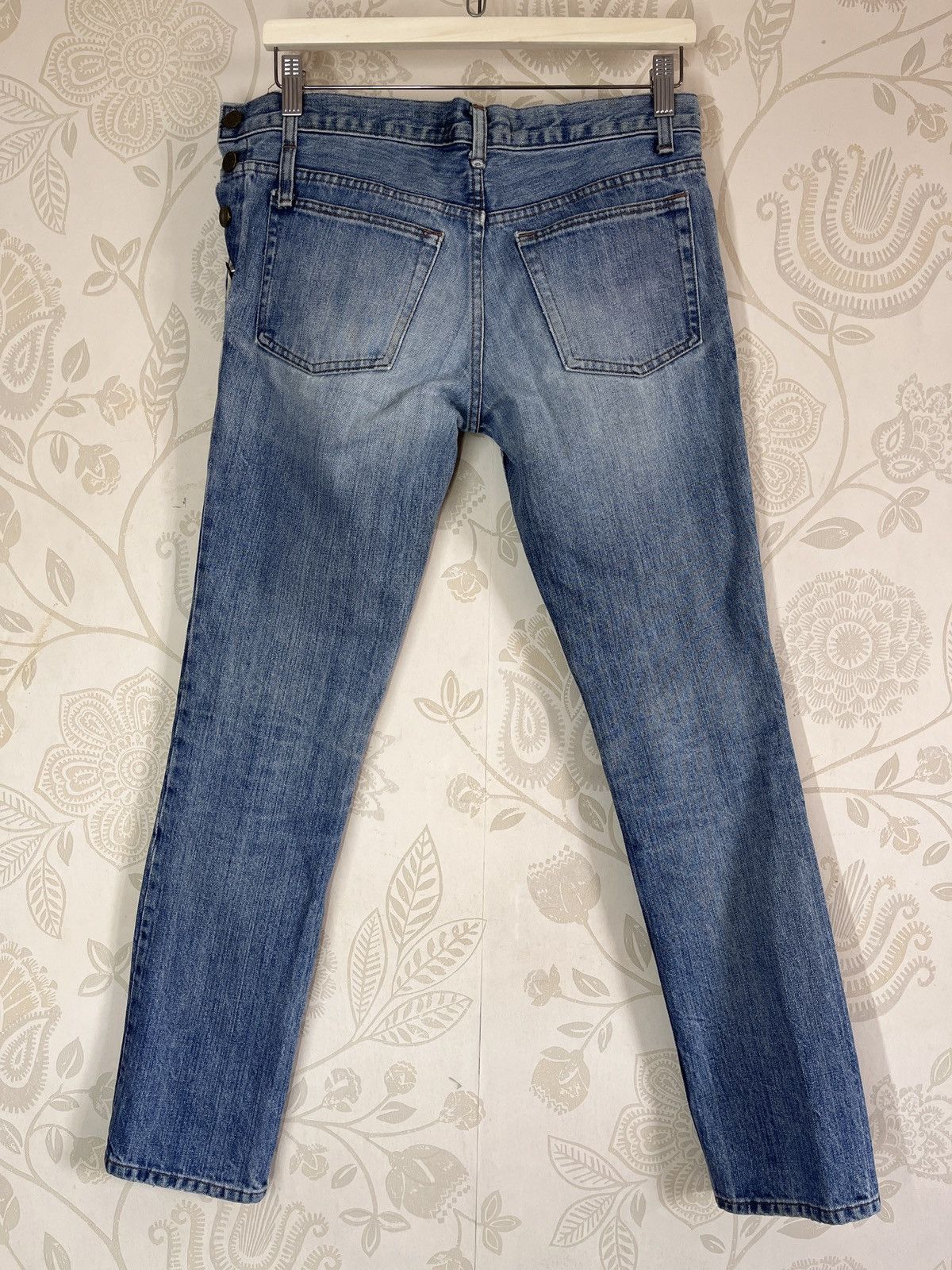 Issey Miyake × Tsumori Chisato Rare Tsumori Chisato Issey Miyake Denim Jeans Side Buttons Size US 29 - 2 Thumbnail