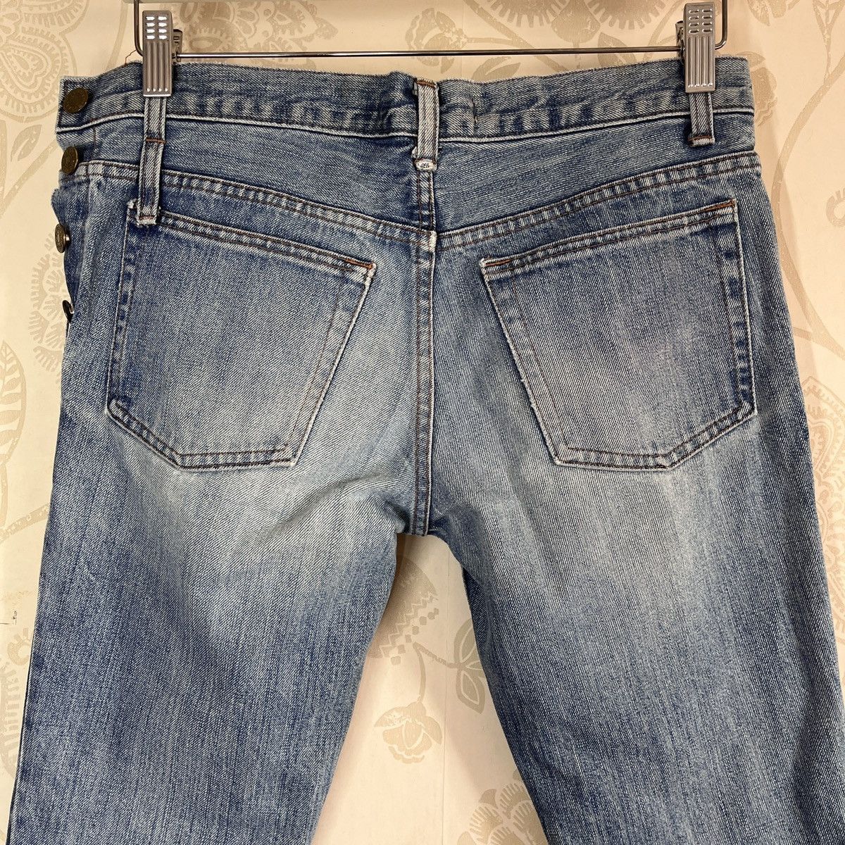 Issey Miyake × Tsumori Chisato Rare Tsumori Chisato Issey Miyake Denim Jeans Side Buttons Size US 29 - 22 Thumbnail