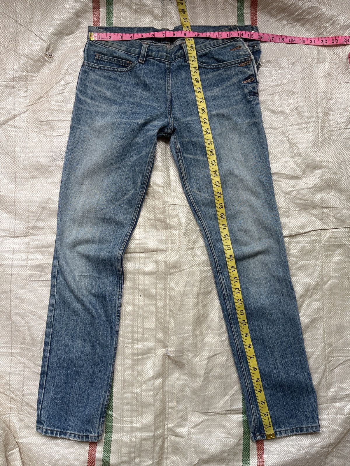 Issey Miyake × Tsumori Chisato Rare Tsumori Chisato Issey Miyake Denim Jeans Side Buttons Size US 29 - 4 Thumbnail