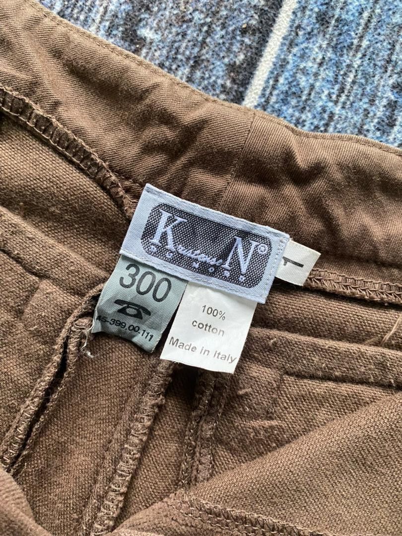 Designer AUTHENTIC KRISTENSEN DU NORD VELVET MINIMALIST PANTS Size 29" - 4 Thumbnail