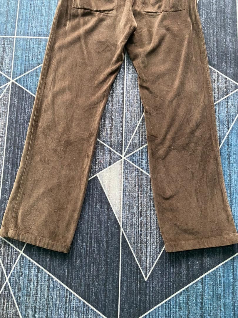 Designer AUTHENTIC KRISTENSEN DU NORD VELVET MINIMALIST PANTS Size 29" - 8 Thumbnail