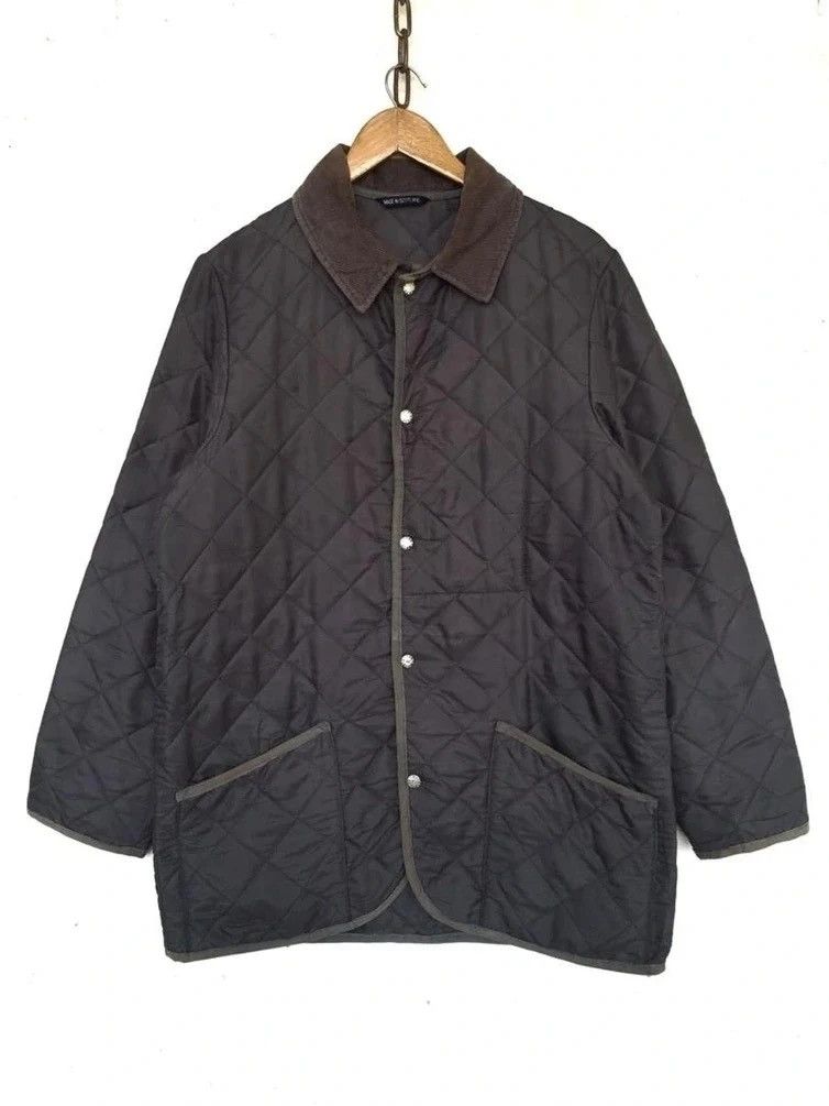 Mackintosh × Vintage Vintage Mackintosh Ouilted Jacket Button Size US L / EU 52-54 / 3 - 1 Thumbnail