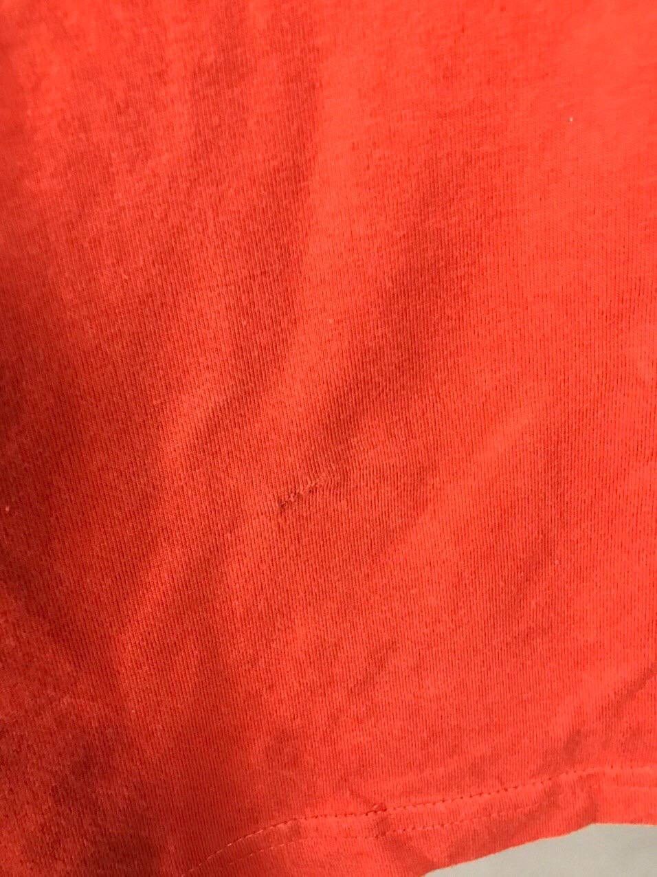 Barbour Barbour casual streetwear luxury orange tee Size US M / EU 48-50 / 2 - 8 Thumbnail